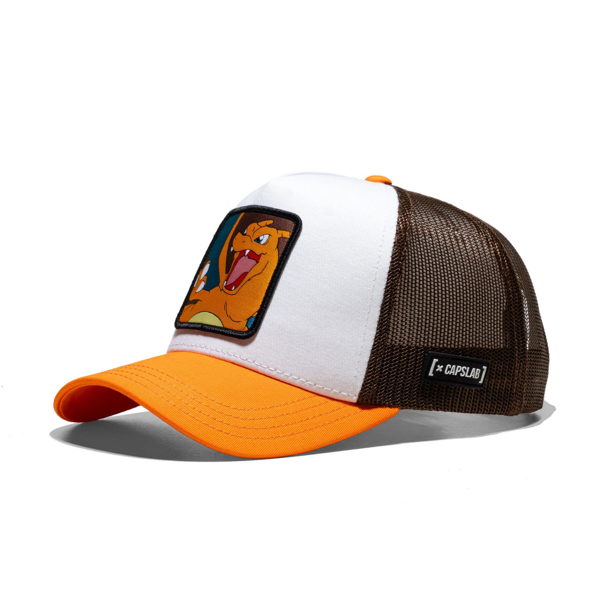 Capslab Pokémon Charizard Trucker Cap White/Orange/Black - Image 2