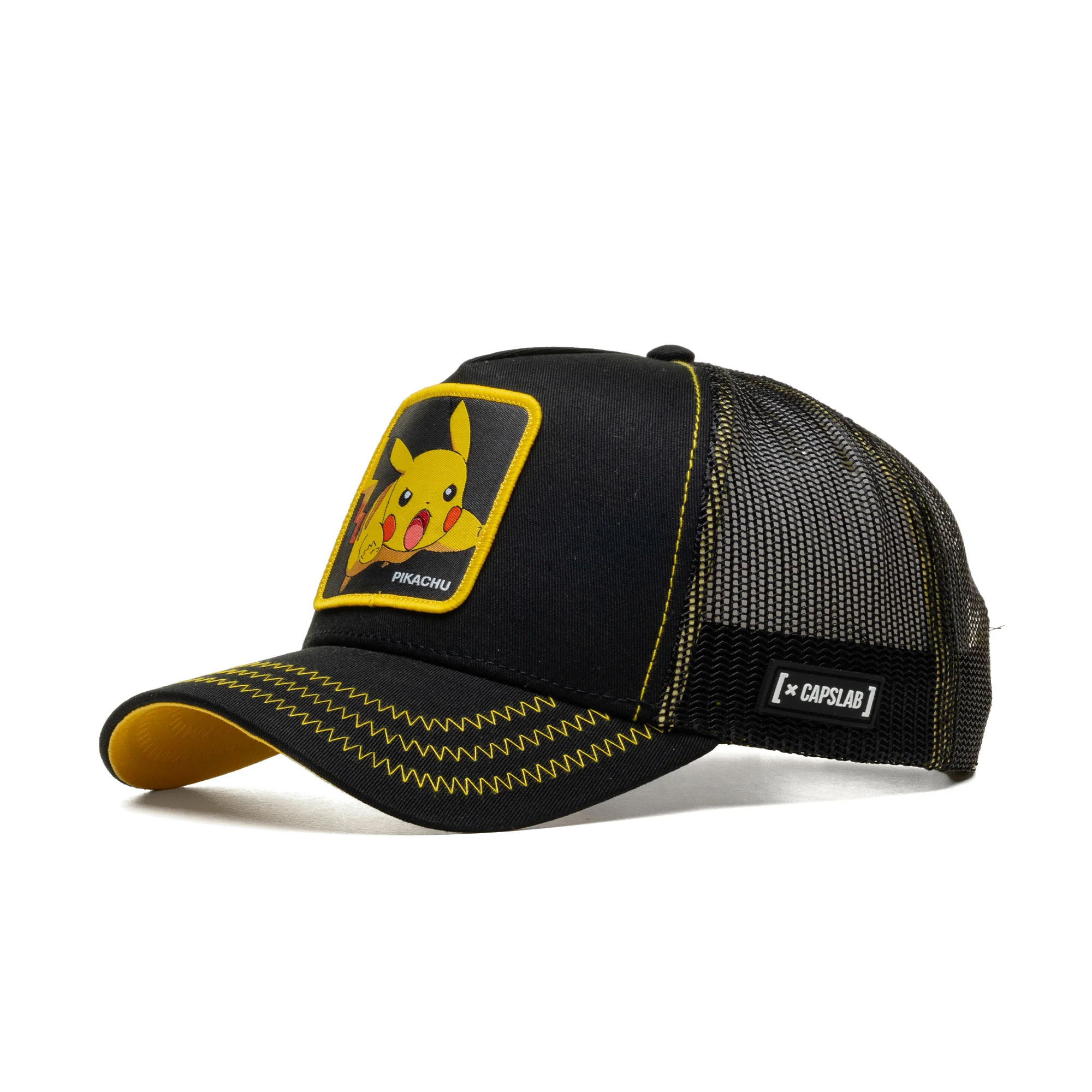 Capslab Pokémon Pikachu Cap Black/Yellow - Image 2