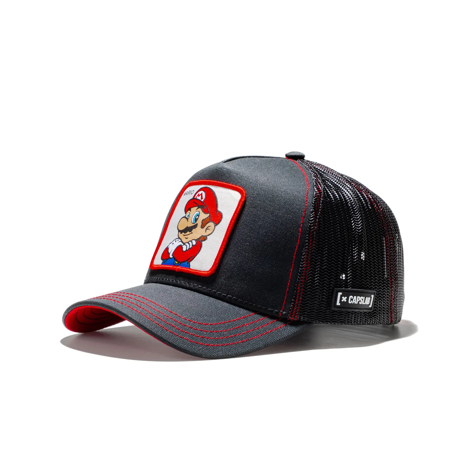 Capslab Super Mario Bros. Mario Cap Black/Red - Image 2