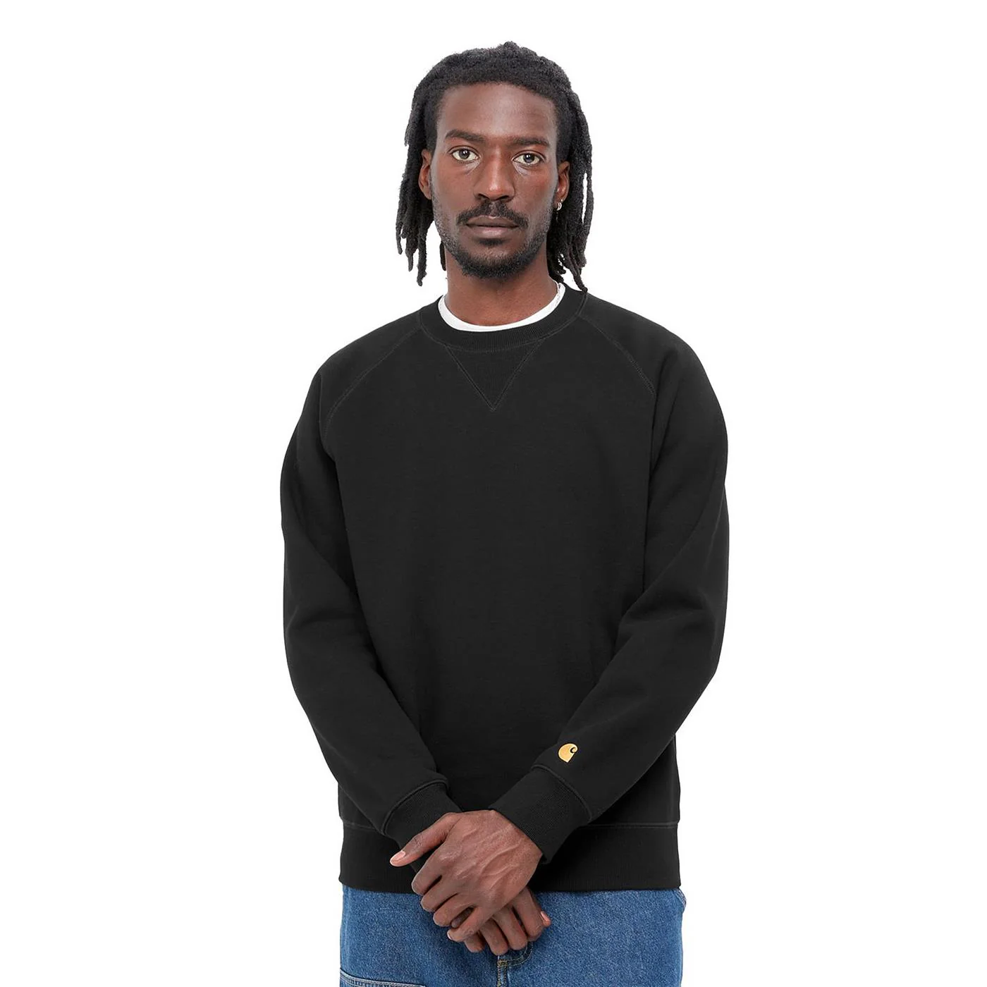 Carhartt Chase Sweat Black/Gold