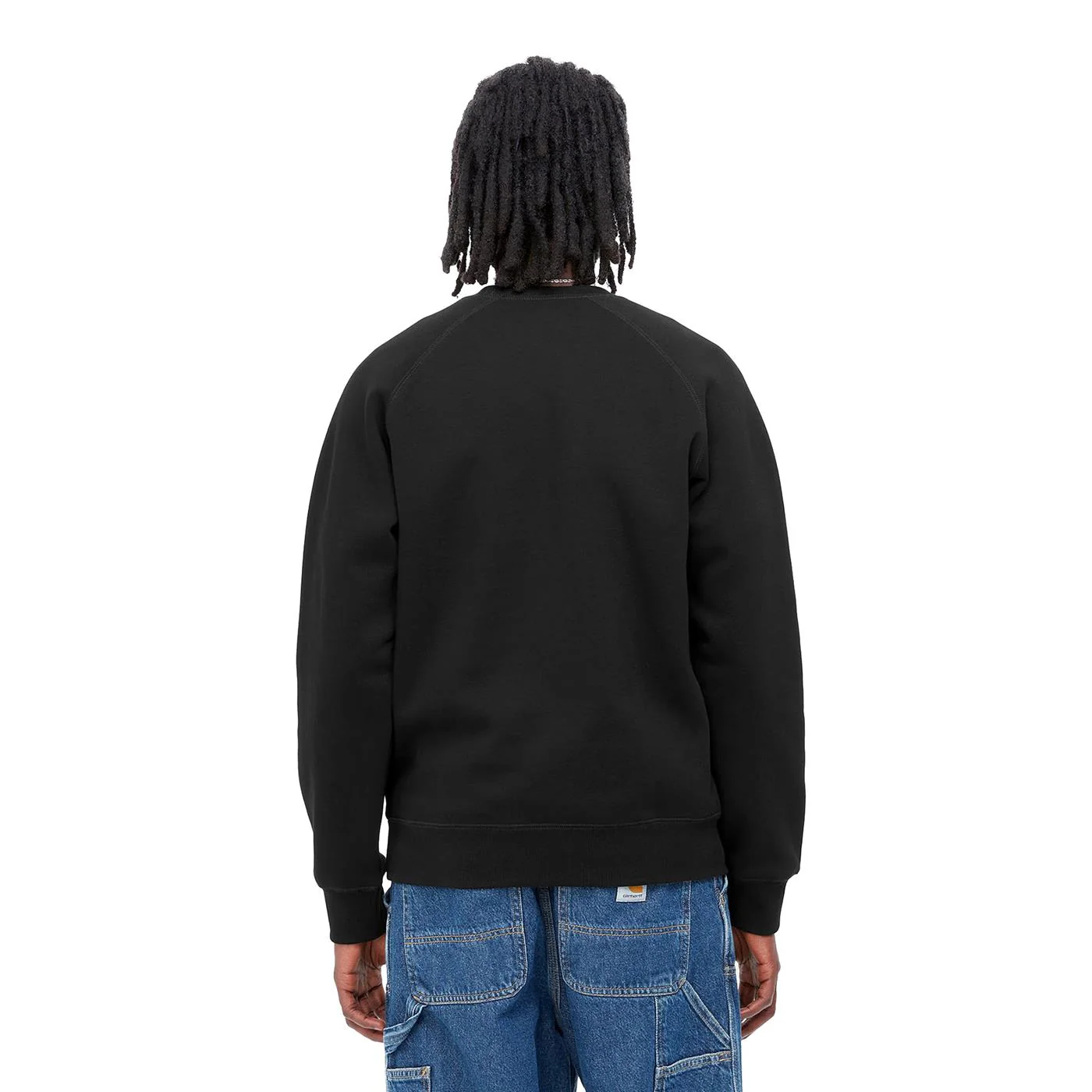 Carhartt Chase Sweat Black/Gold - Image 2