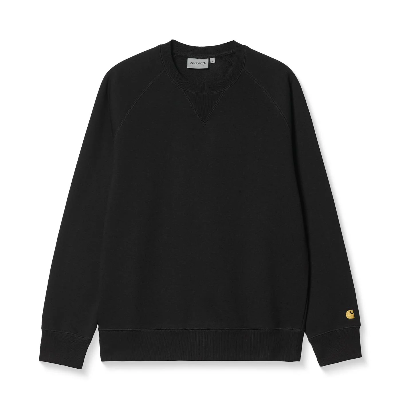 Carhartt Chase Sweat Black/Gold - Image 4