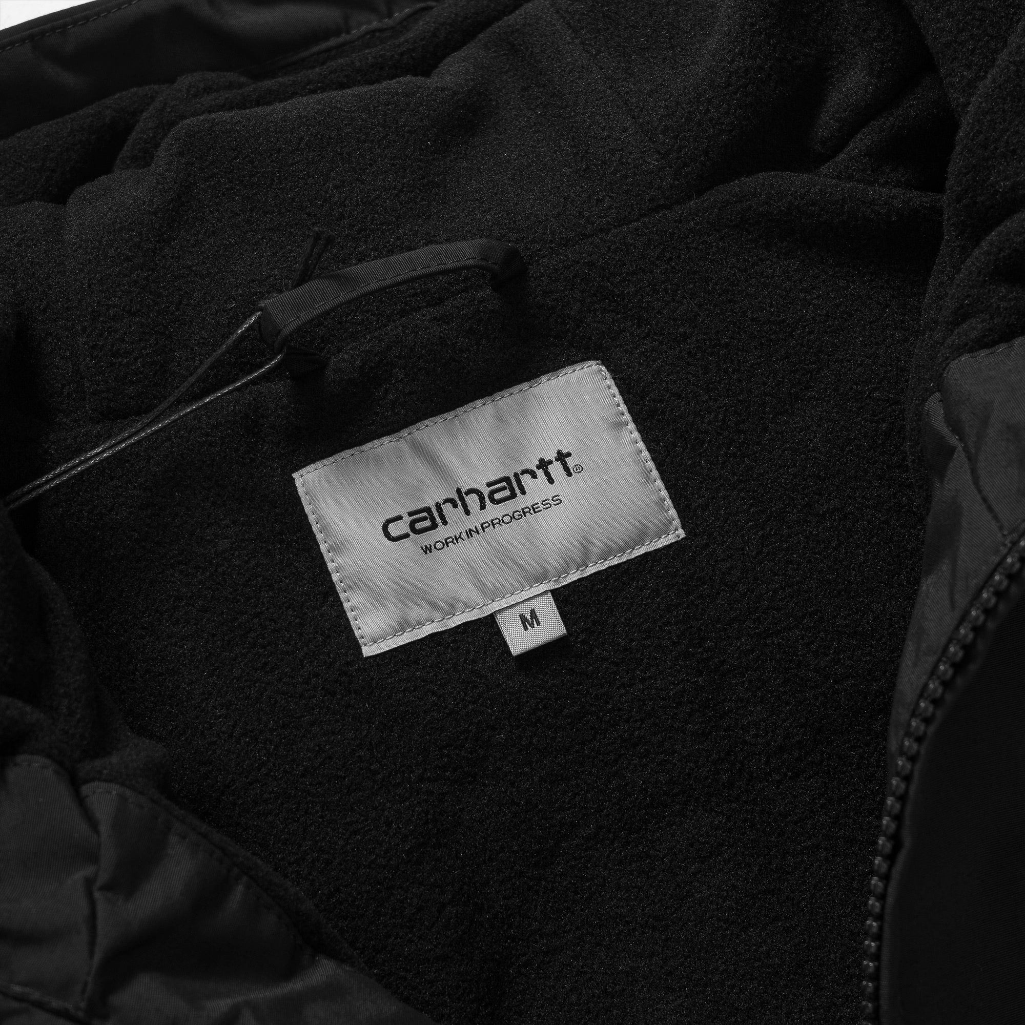 Carhartt Hooded Sail Jacket Black/White - Image 4