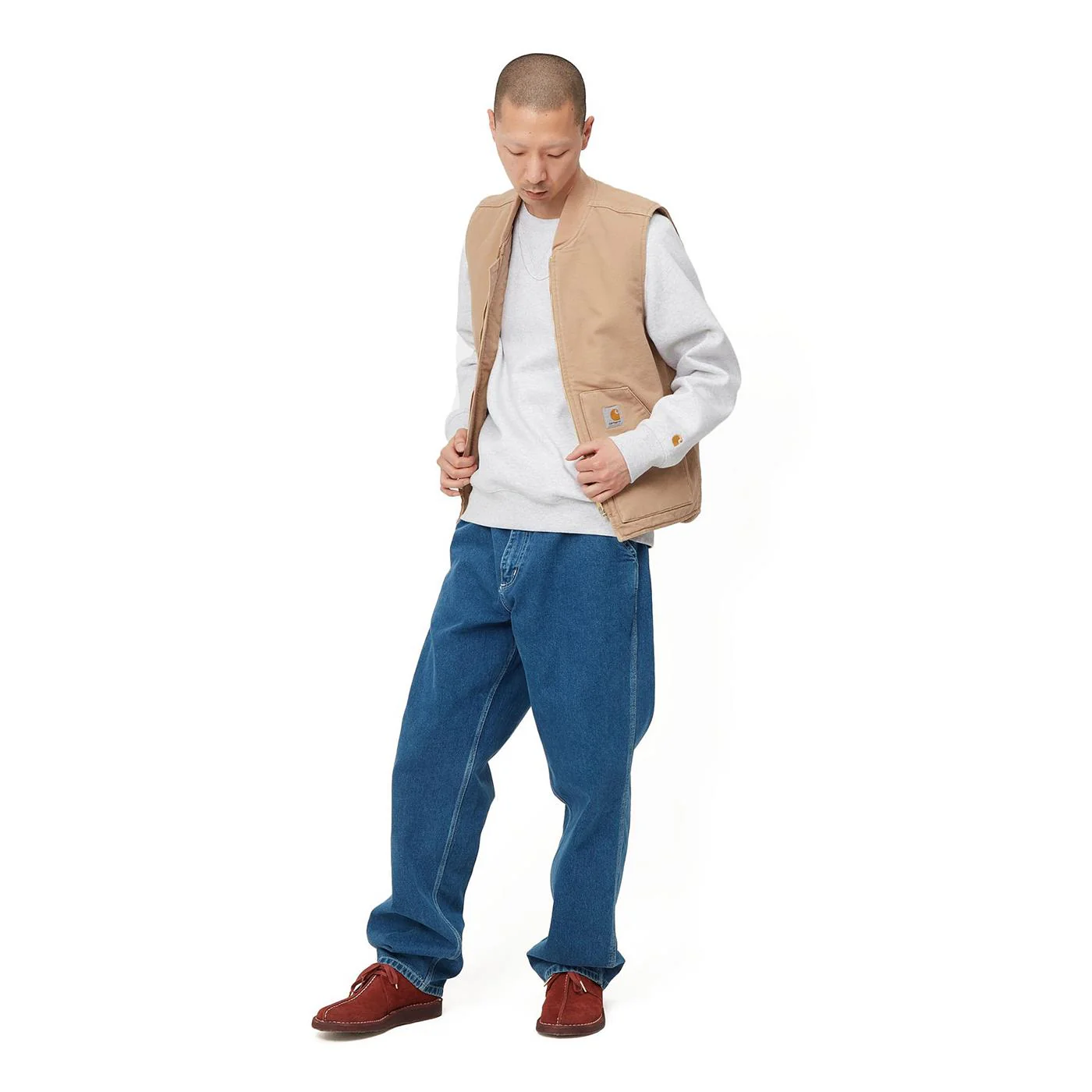 Carhartt Simple Pant Blue - Image 3