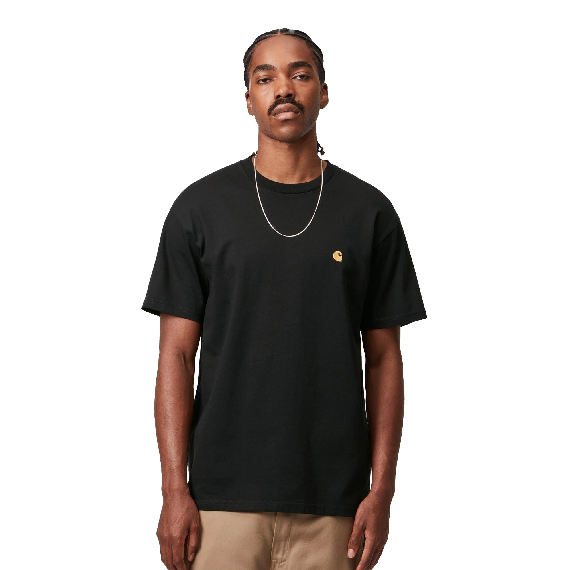 Carhartt WIP S/S Chase T-Shirt Black/Gold