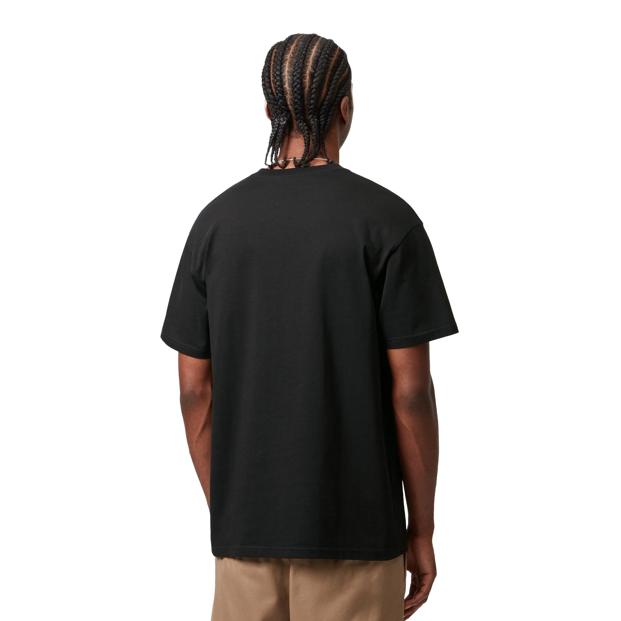 Carhartt WIP S/S Chase T-Shirt Black/Gold - Image 2