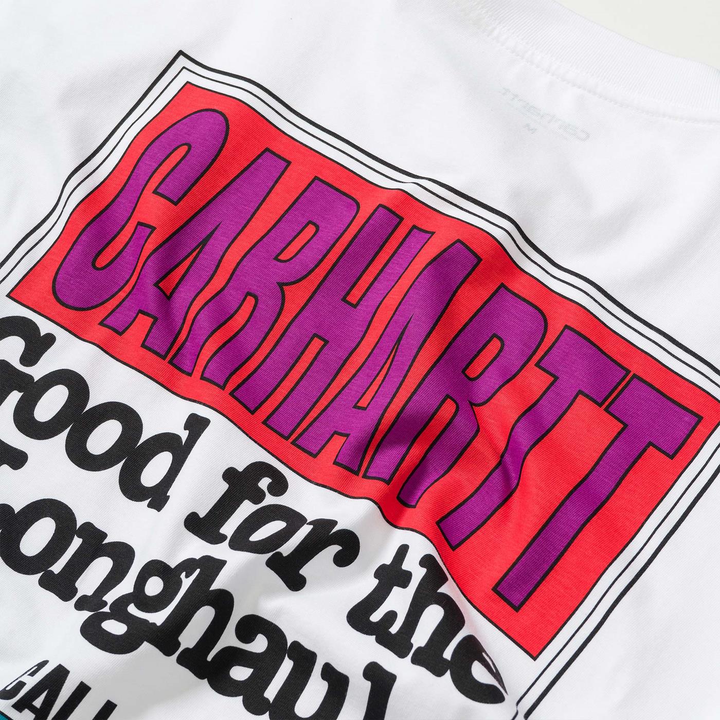 Carhartt S/S Longhaul T-Shirt White - Image 5