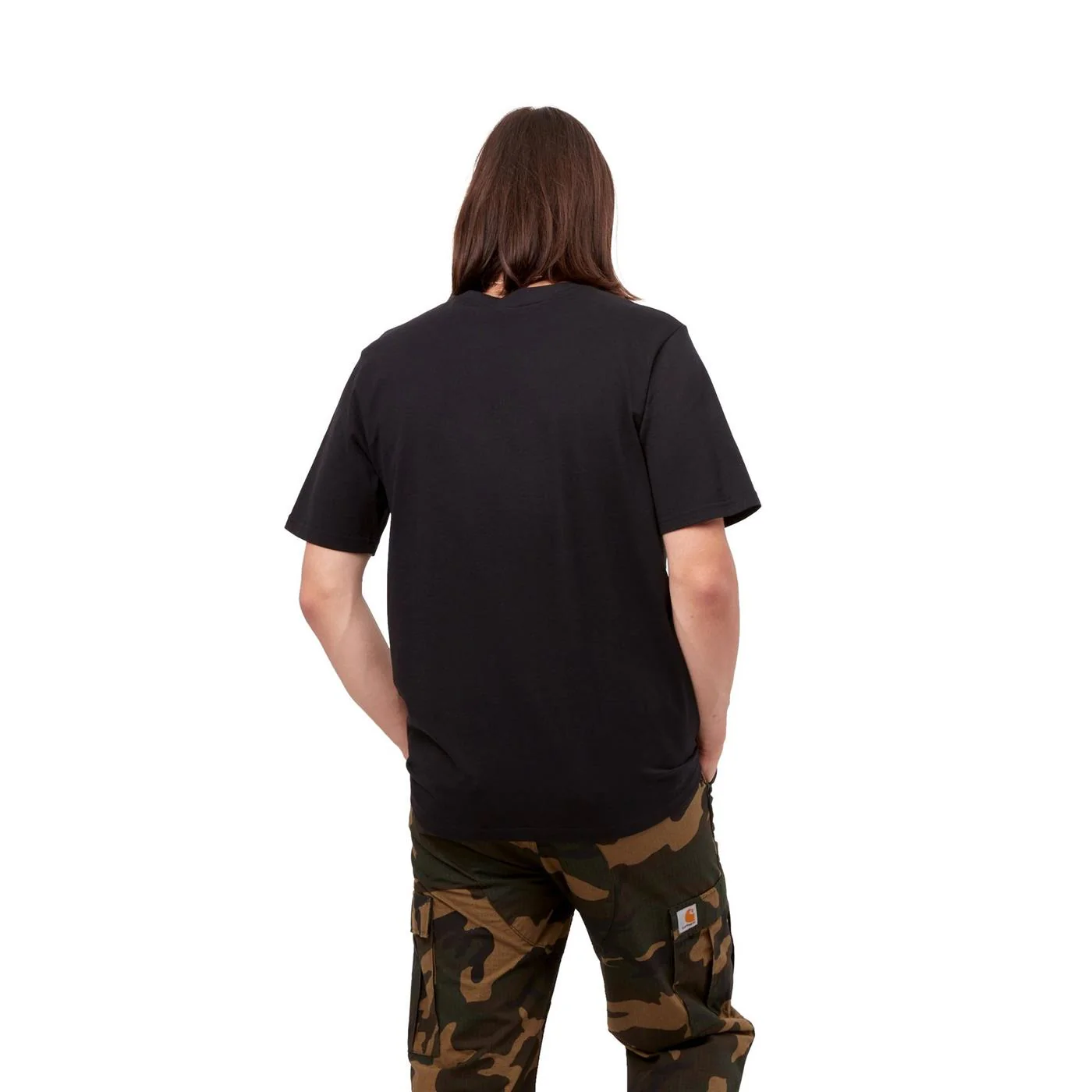 Carhartt S/S Pocket T-Shirt Black - Image 3