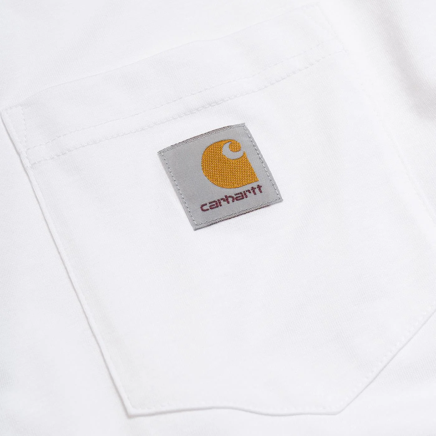 Carhartt S/S Pocket T-Shirt White - Image 3