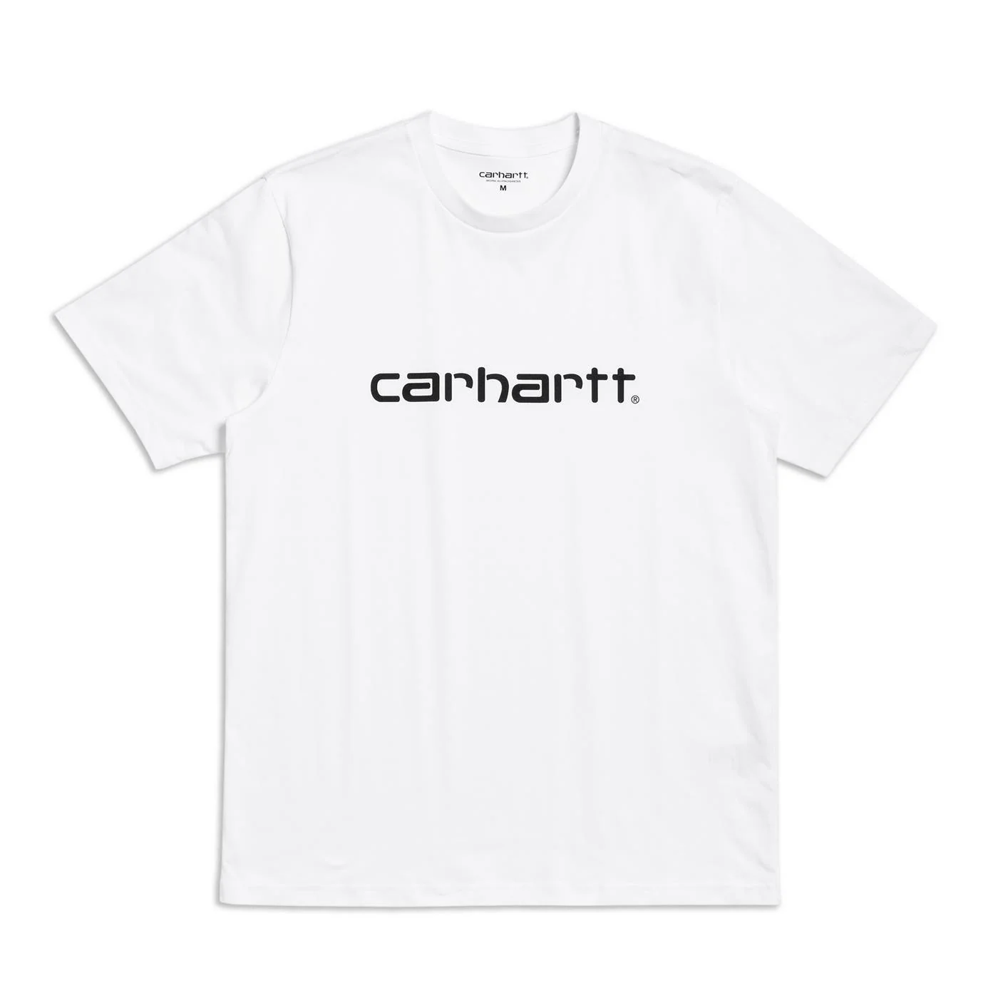 Carhartt S/S Script T-Shirt White/Black