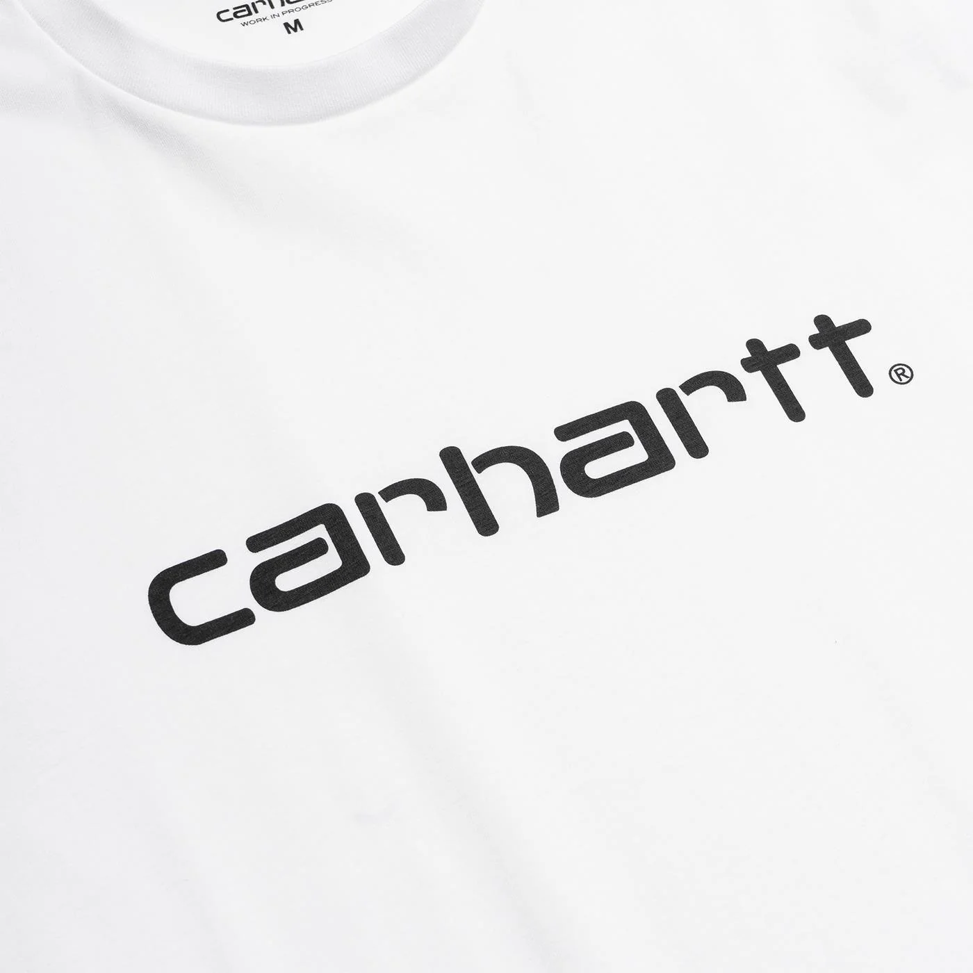 Carhartt S/S Script T-Shirt White/Black - Image 2
