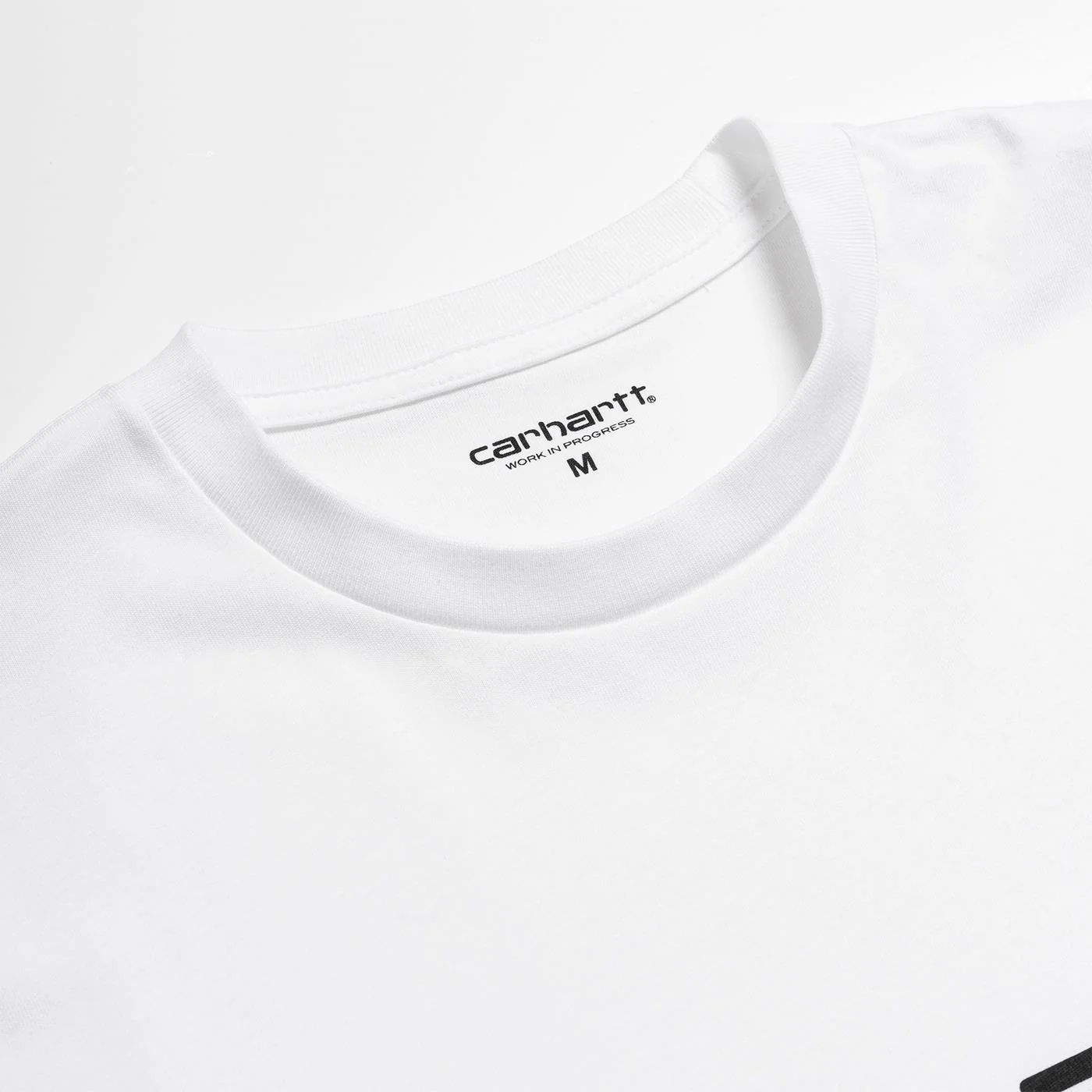 Carhartt S/S Script T-Shirt White/Black - Image 3