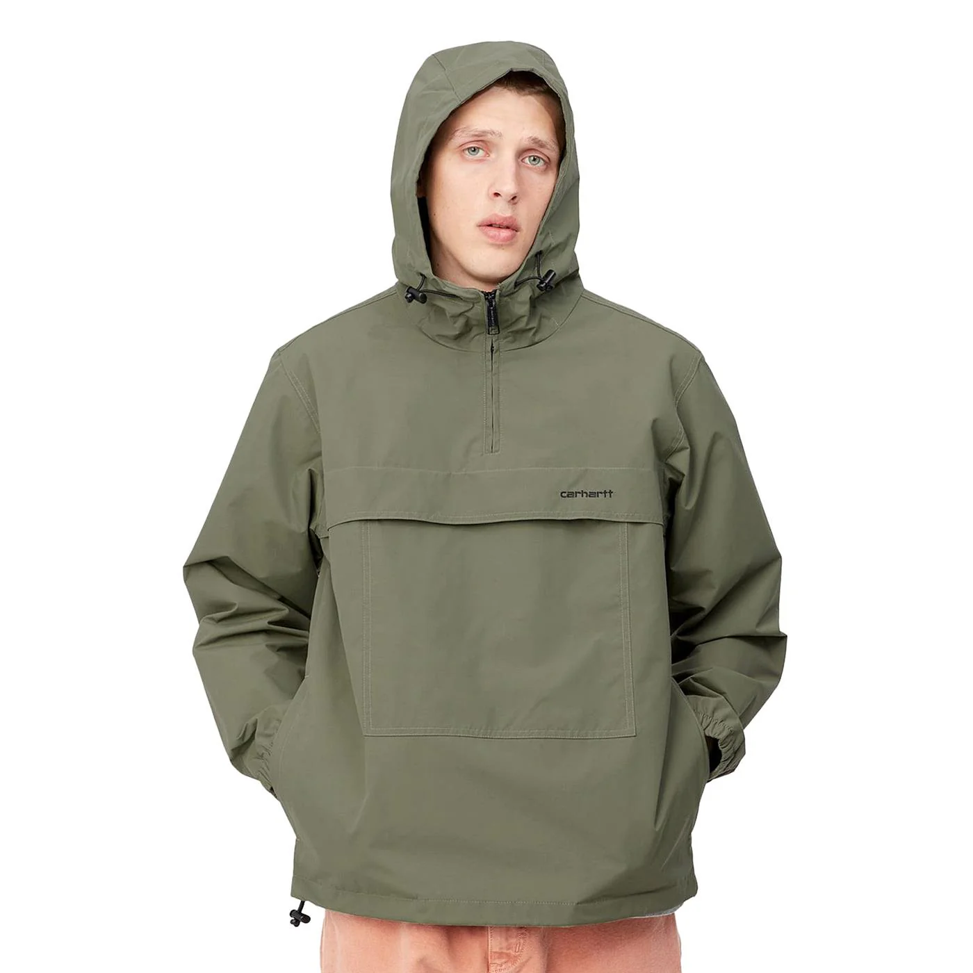 Carhartt Windbreaker Pullover Seaweed/Black