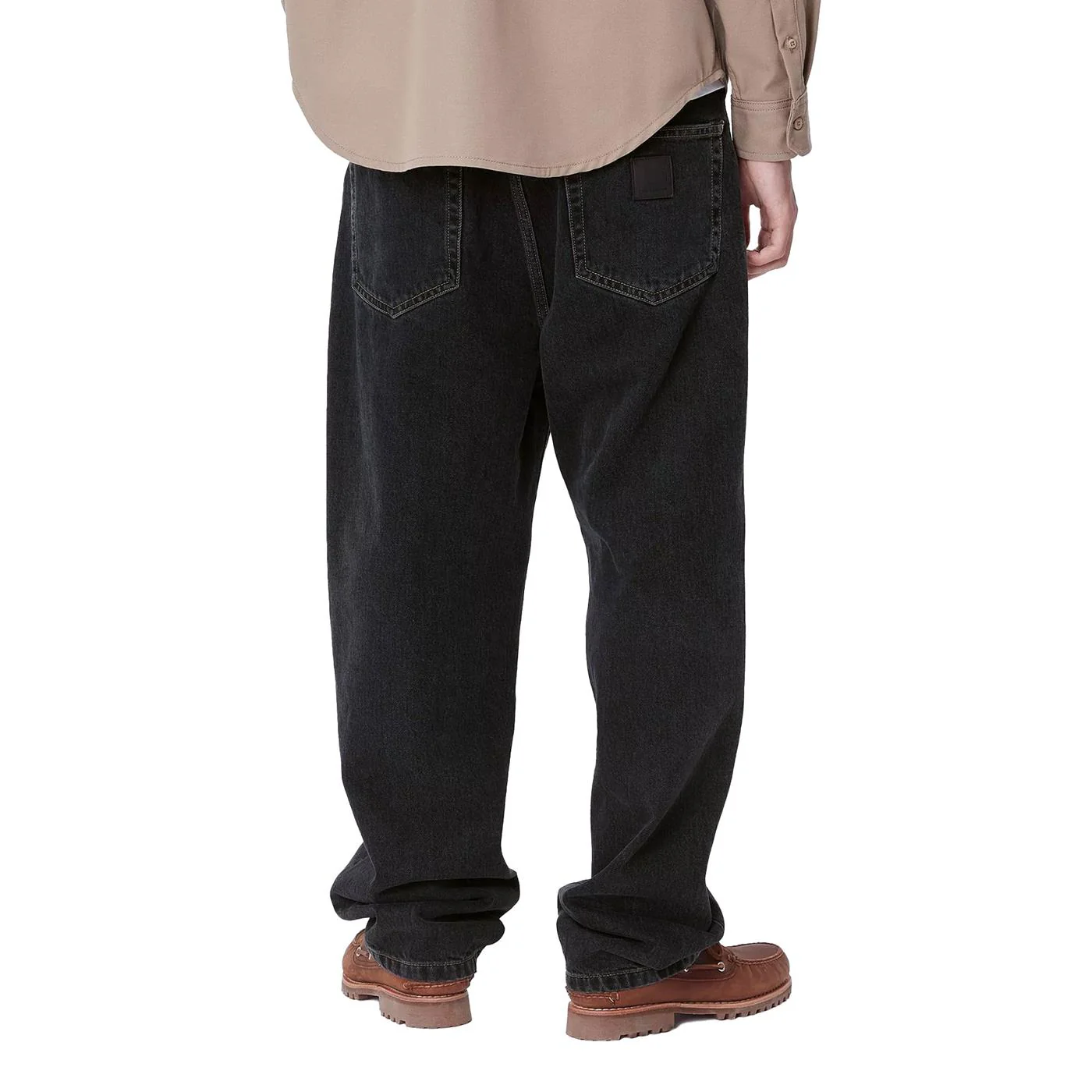 Carhartt WIP Aaron Pant Black stone washed - Image 2