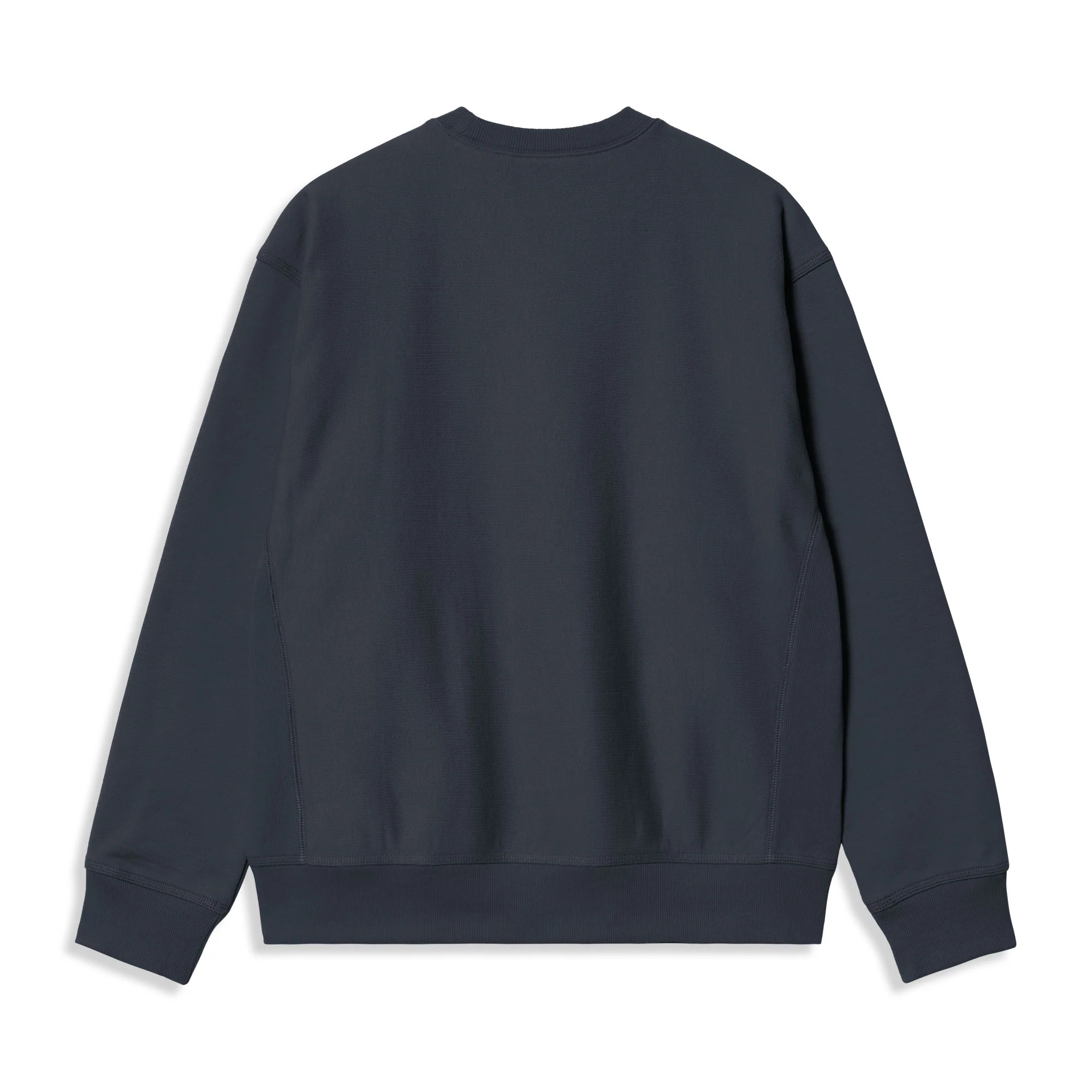 Carhartt WIP American Script Sweat Deep Night - Image 2