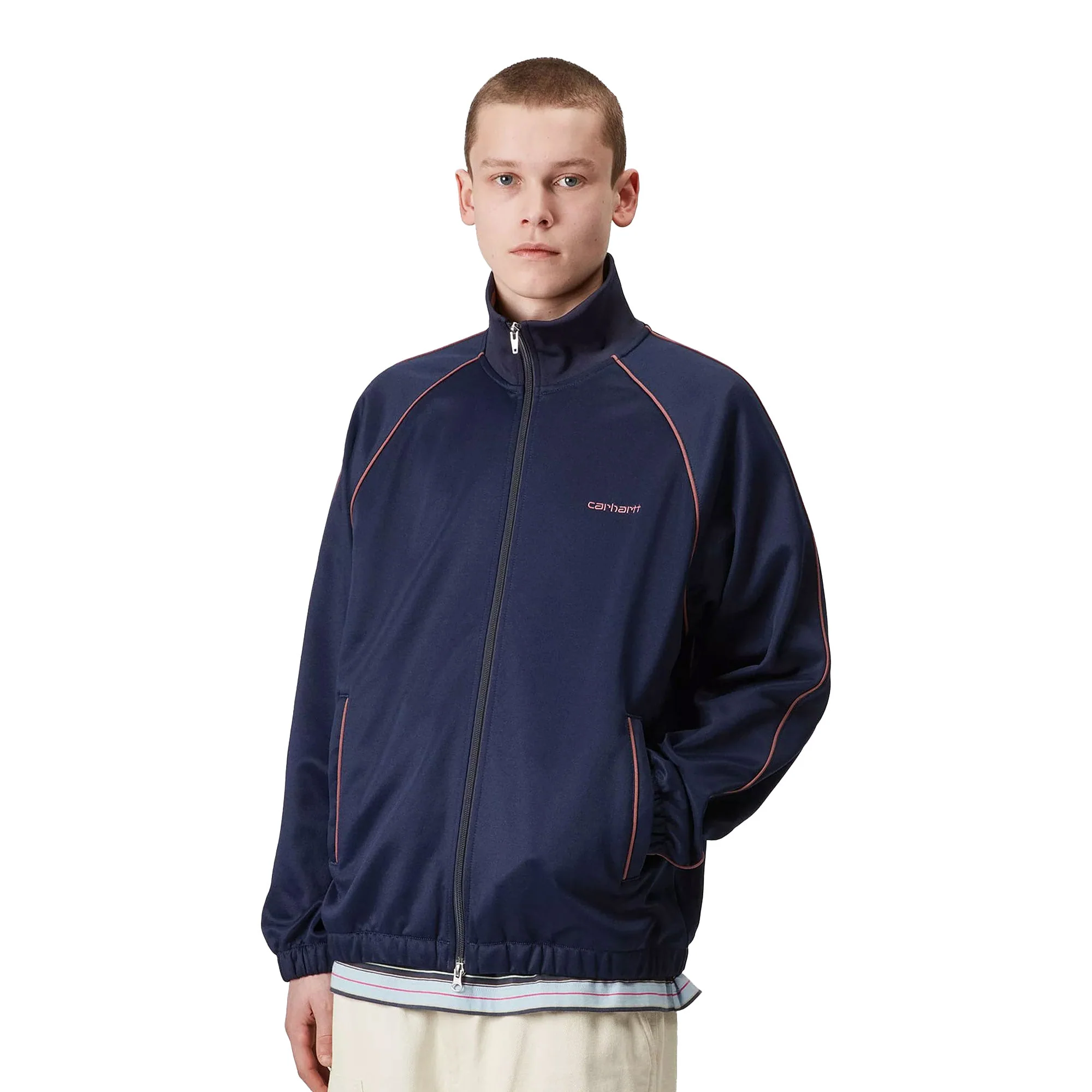 Carhartt WIP Benford Jacket Space/Dusky Pink