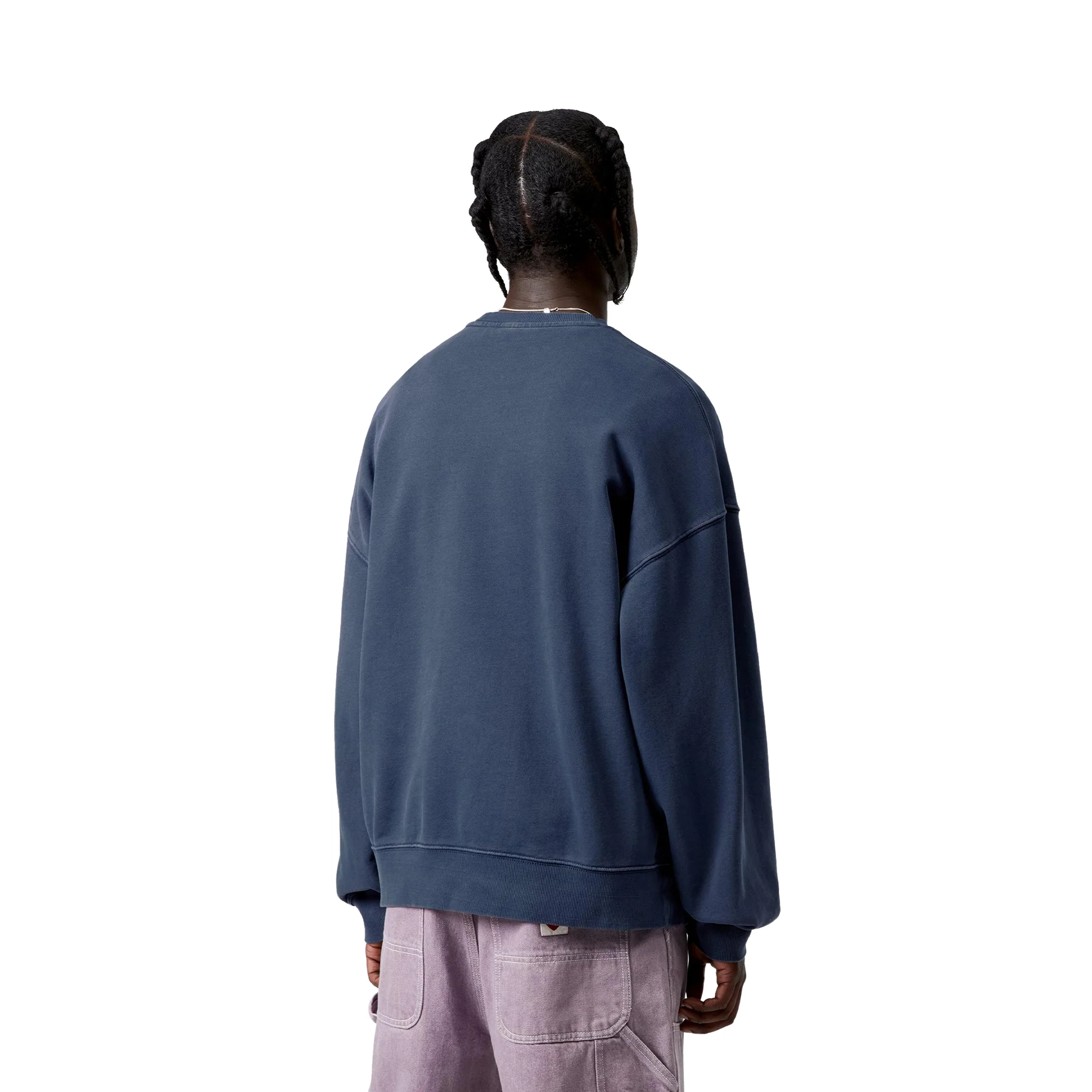 Carhartt WIP Benton Sweat Jupiter garment dyed - Image 2