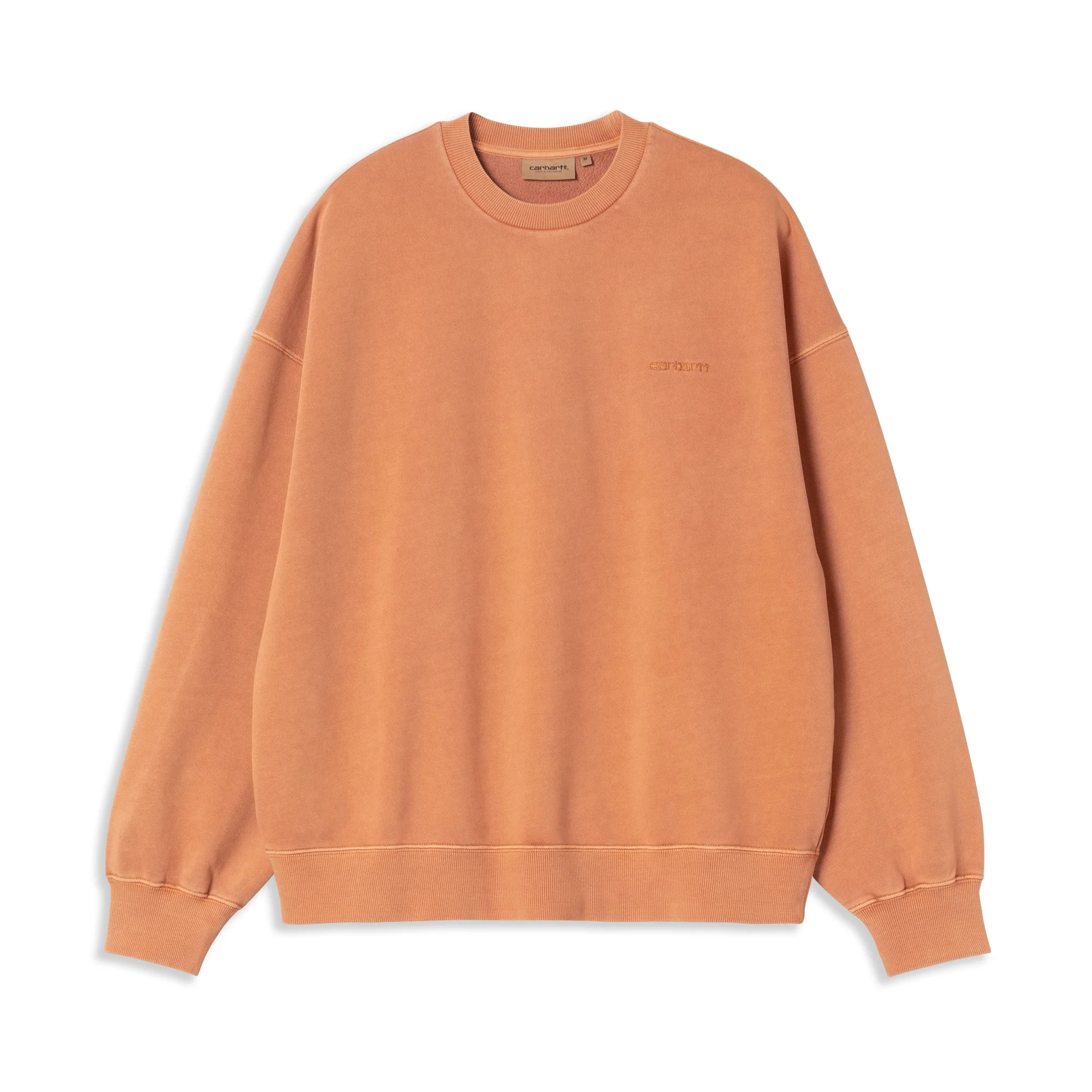 Carhartt WIP Benton Sweat Redhaven garment dyed