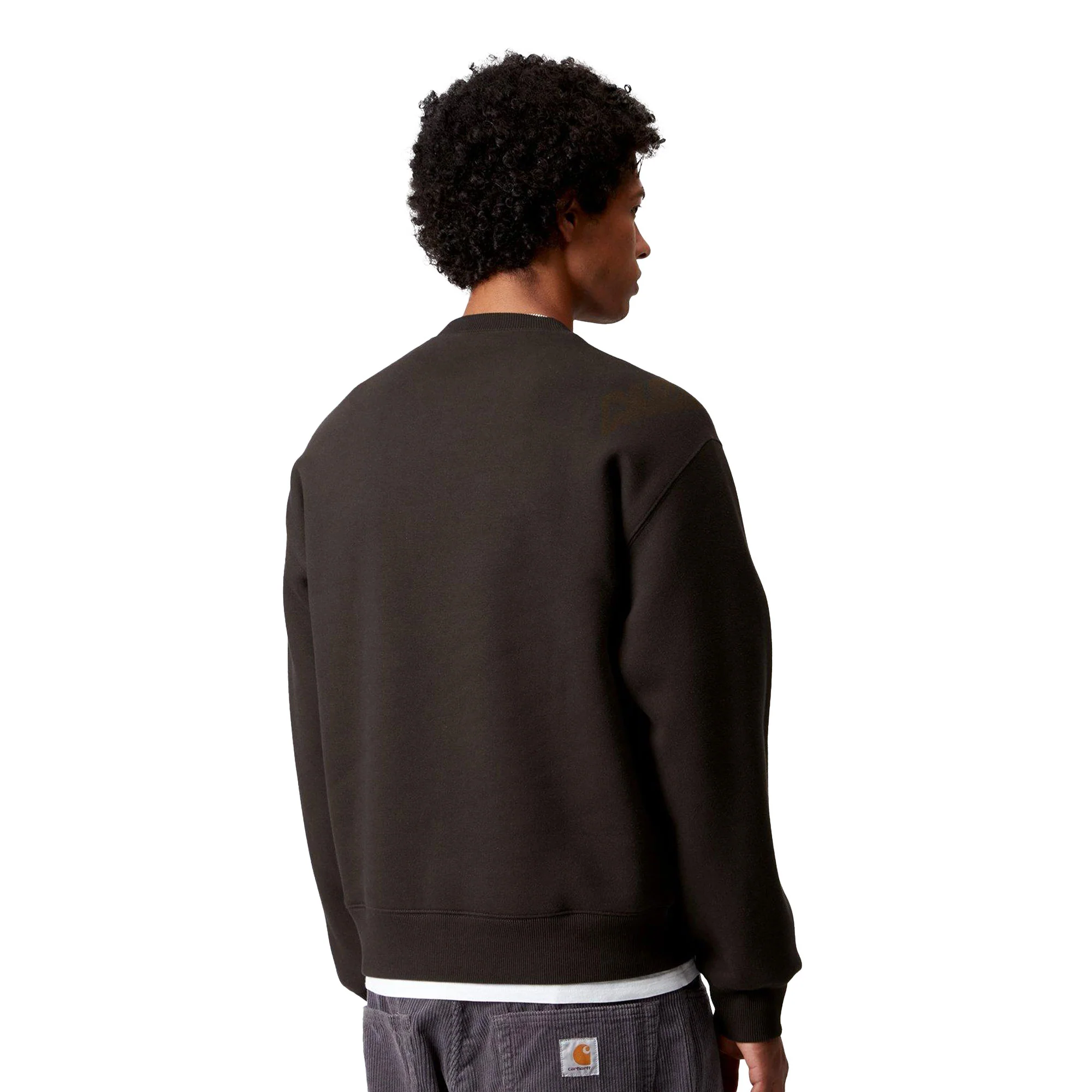 Carhartt WIP Big School Sweat Tobacco - Image 2