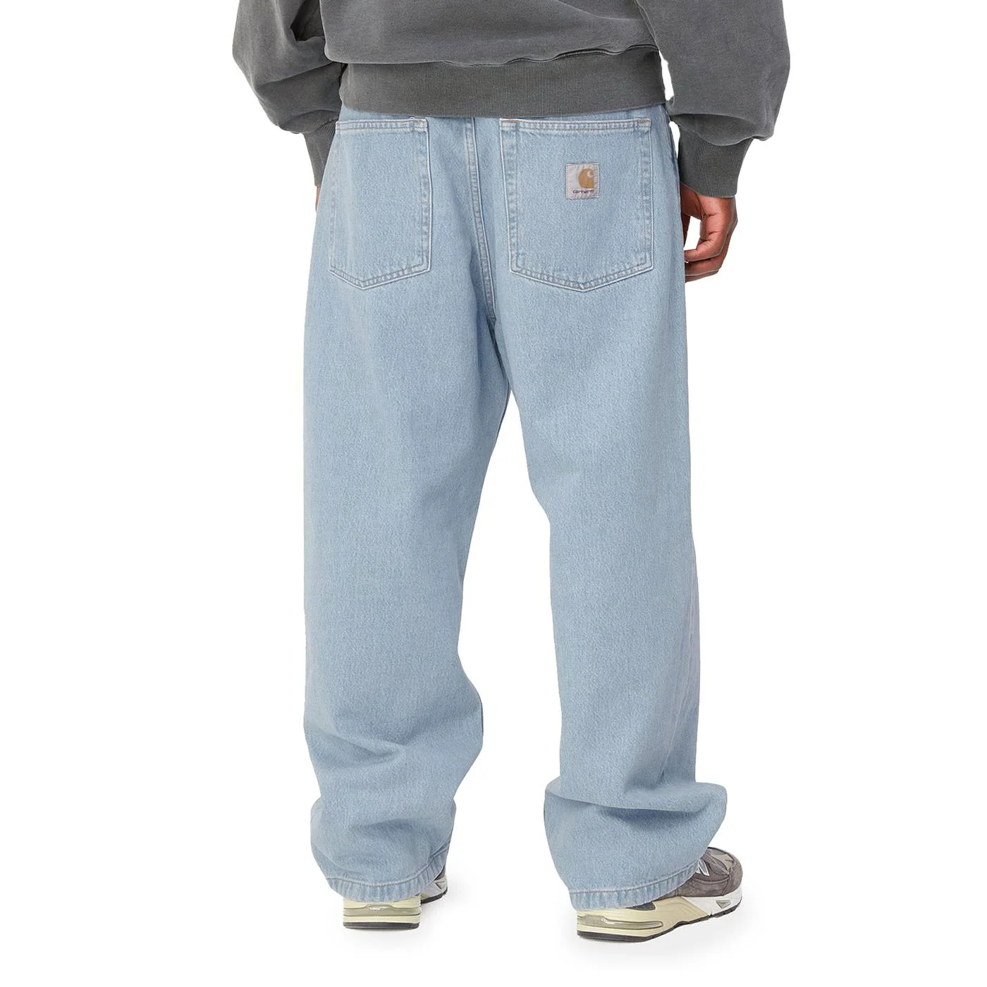 Carhartt WIP Brandon Pant Blue heavy stone bleached - Image 2