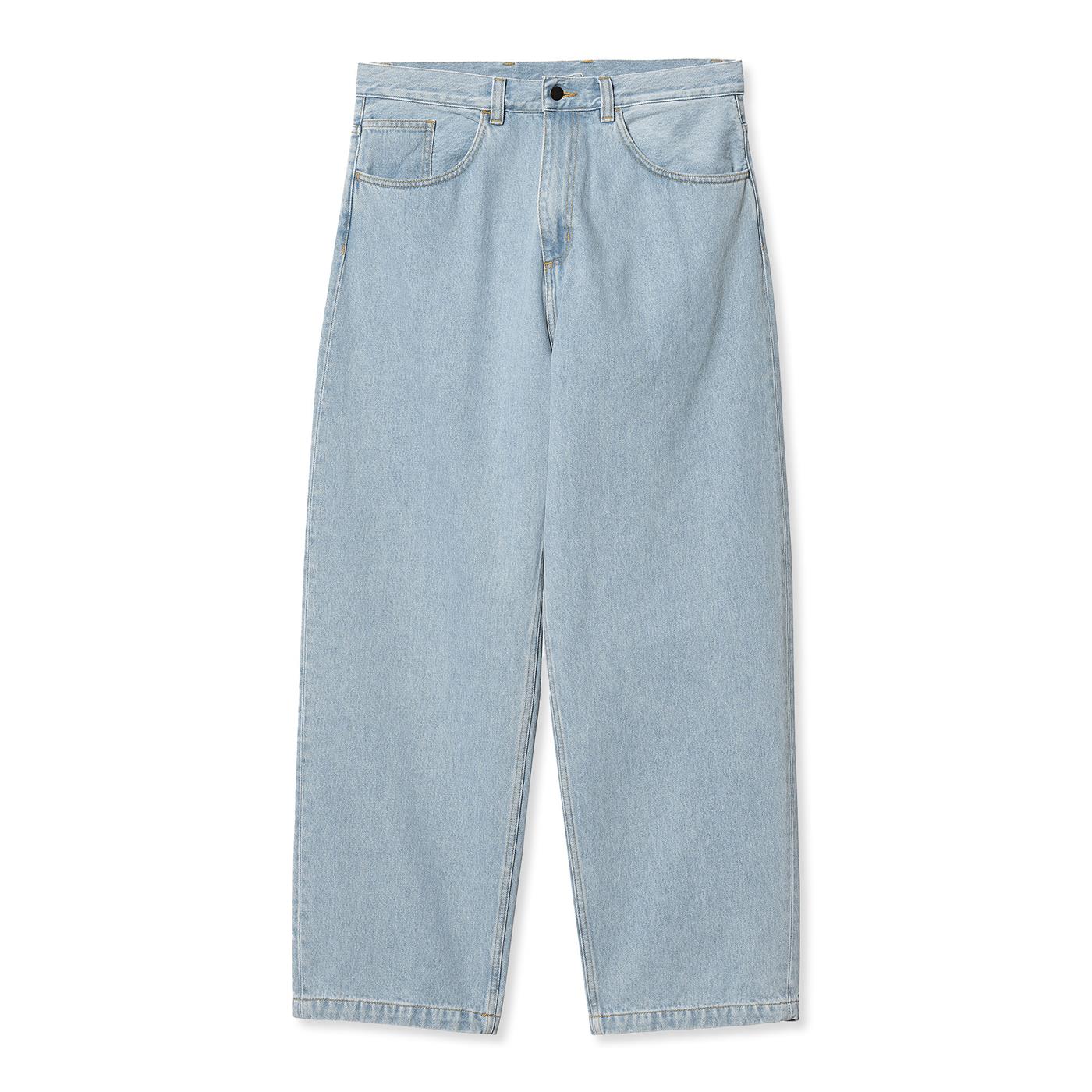 Carhartt WIP Brandon Pant Blue heavy stone bleached - Image 3