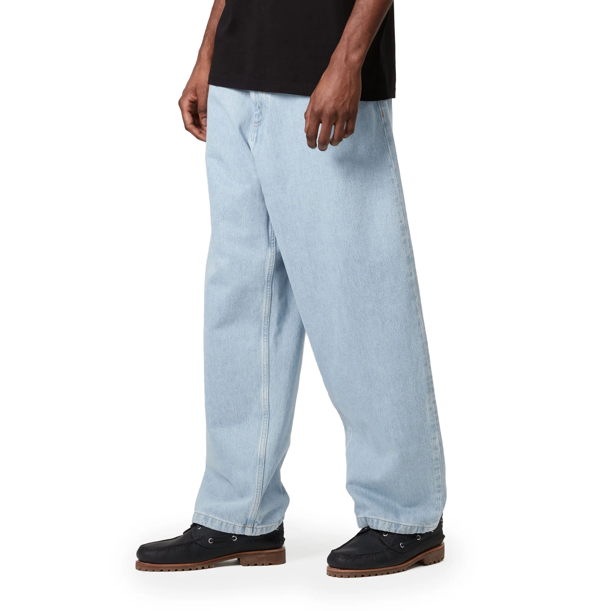 Carhartt WIP Brandon Pant Blue heavy stone bleached - Image 2
