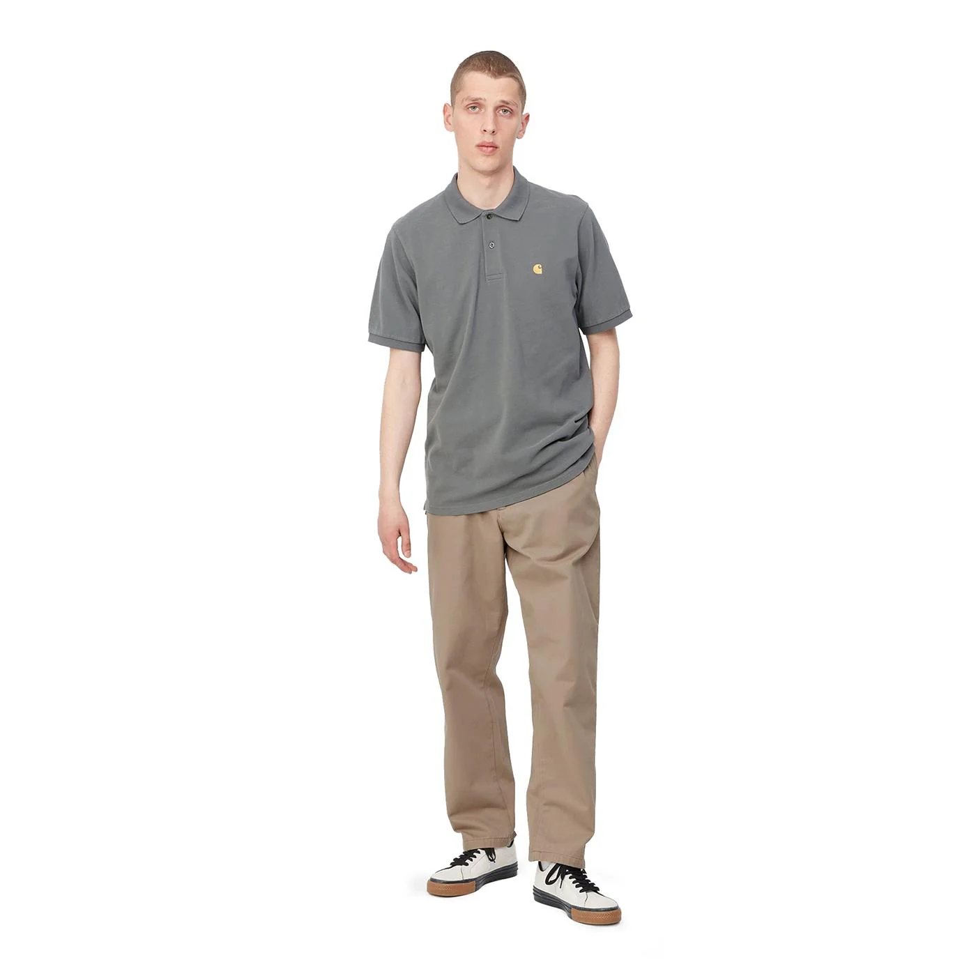 Carhartt WIP Calder Pant Leather Rinsed - Image 3