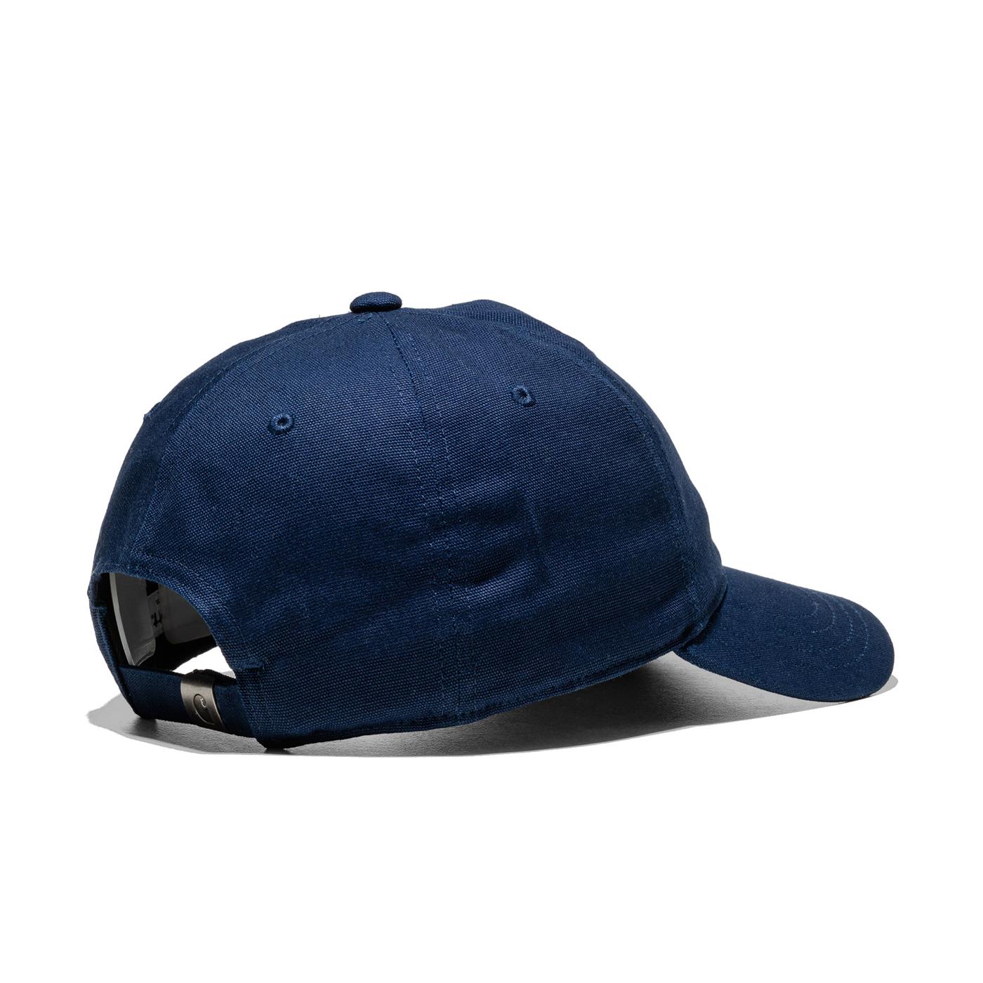 Carhartt WIP Canvas Script Cap Air Force Blue/Malbec - Image 3