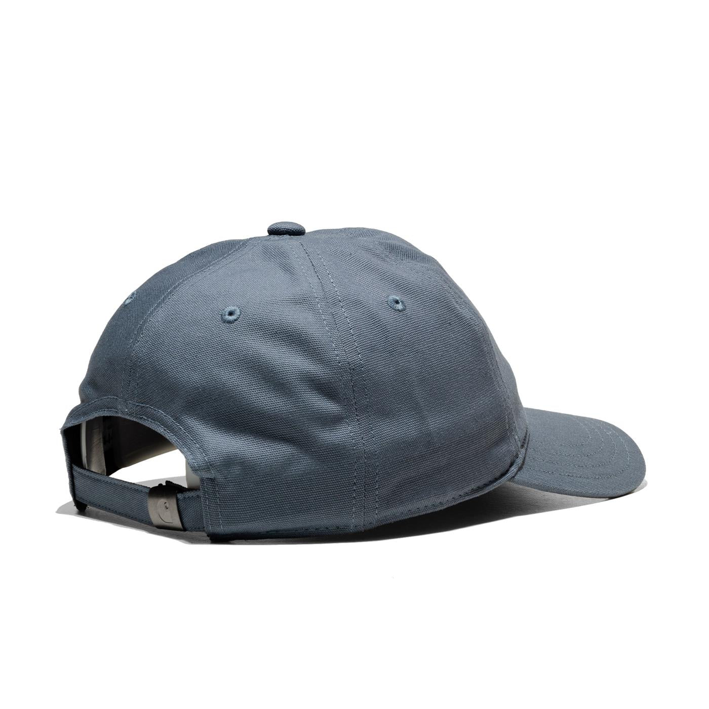 Carhartt WIP Canvas Script Cap Dove Grey/Wax - Image 3