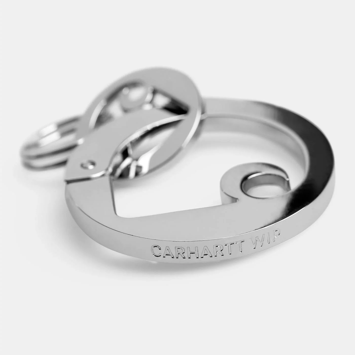 Carhartt WIP Charms Carabiner Keychain Alloy Silver - Image 2