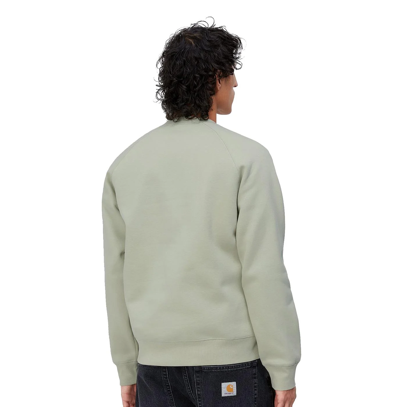Carhartt WIP Chase Sweat Agave/Gold - Image 2
