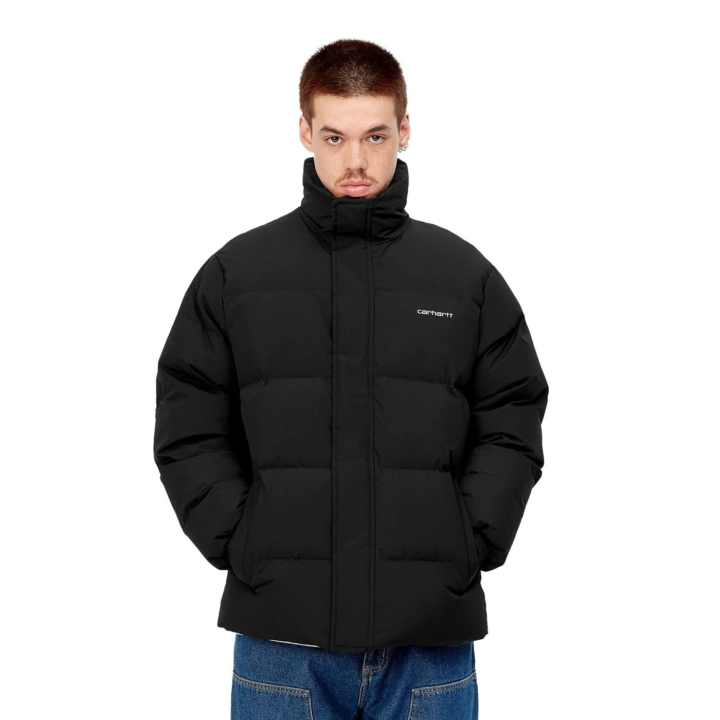 Carhartt WIP Danville Jacket Black/White - Image 4