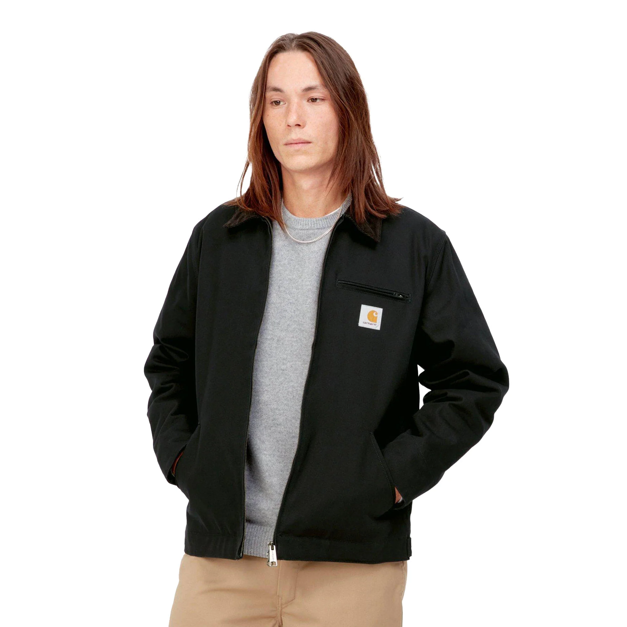 Carhartt WIP Detroit Jacket Black/Black rigid