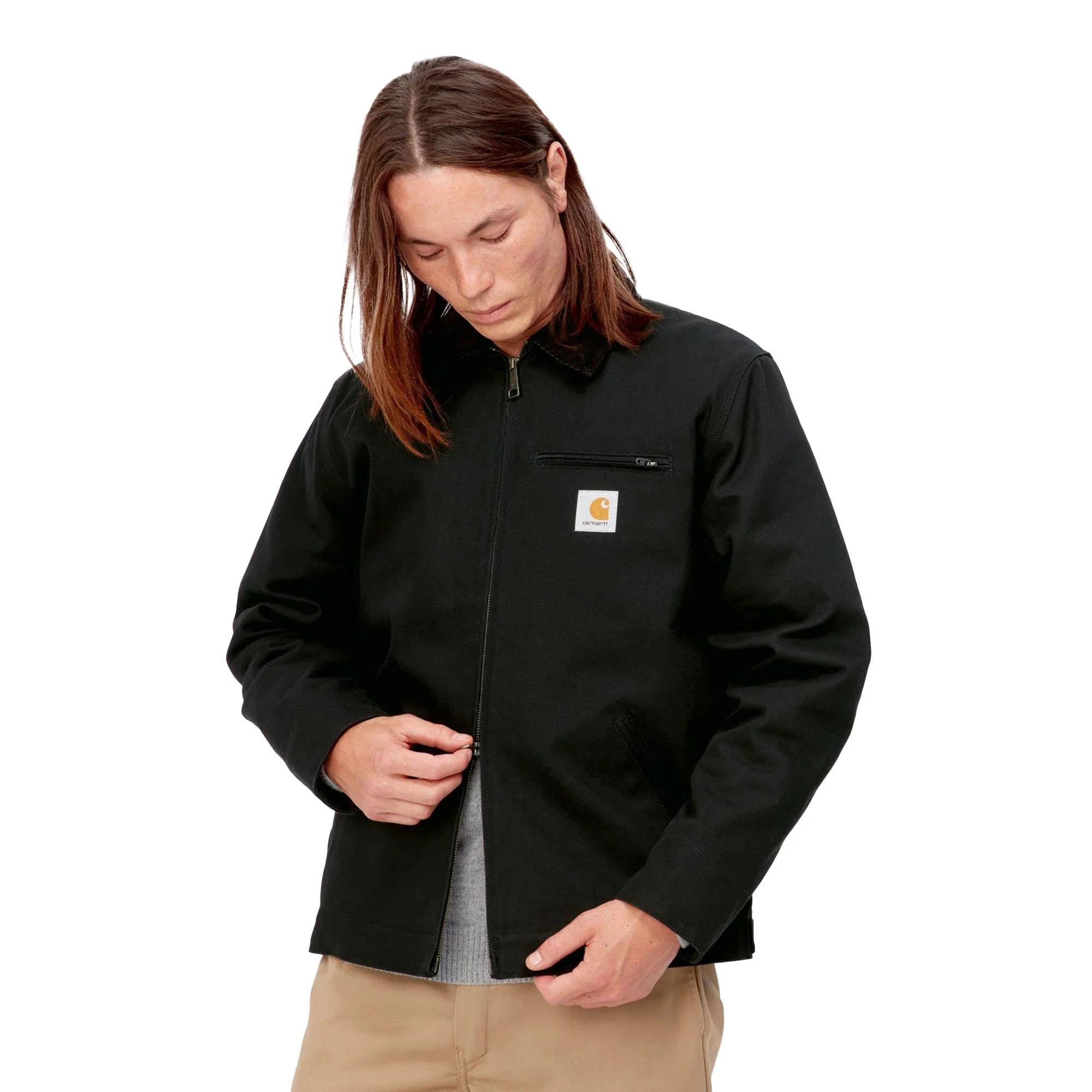 Carhartt WIP Detroit Jacket Black/Black rigid - Image 3