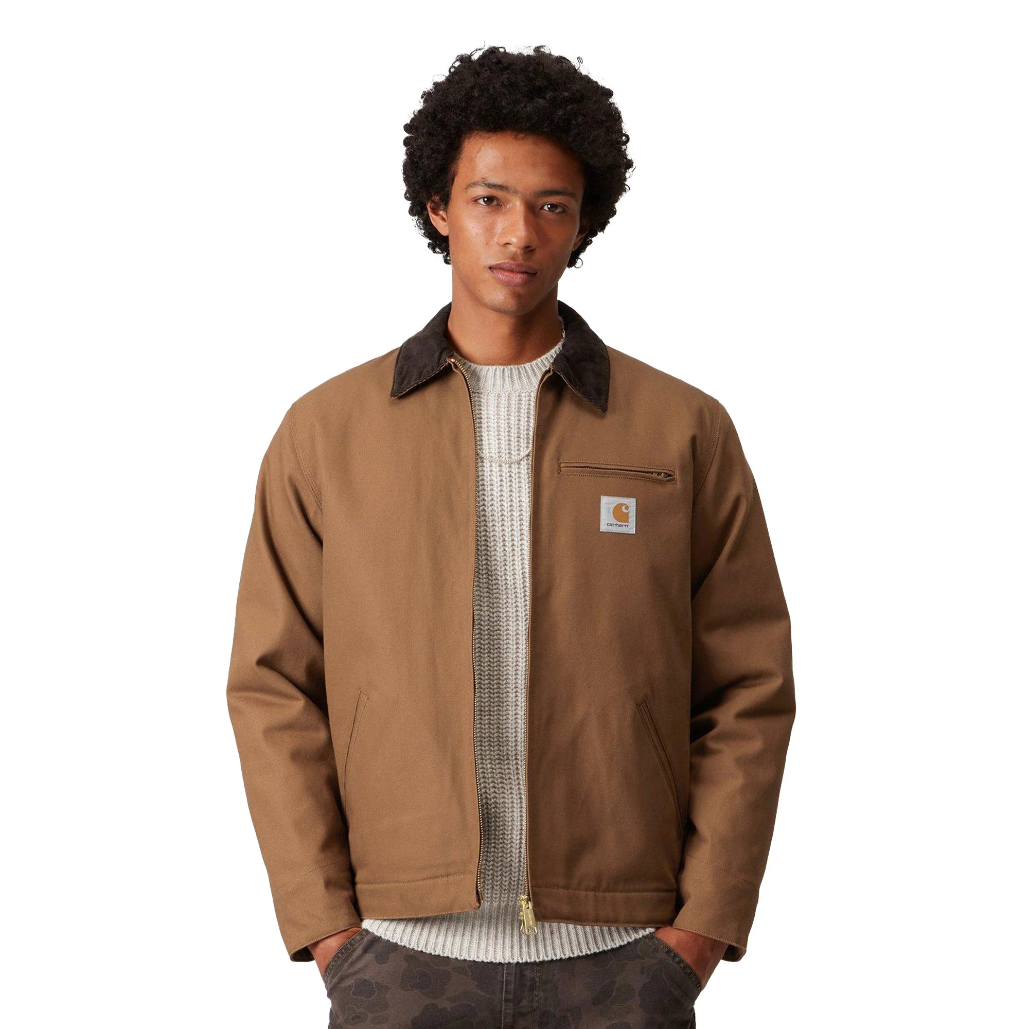 Carhartt WIP Detroit Jacket Hamilton Brown/Tobacco rigid