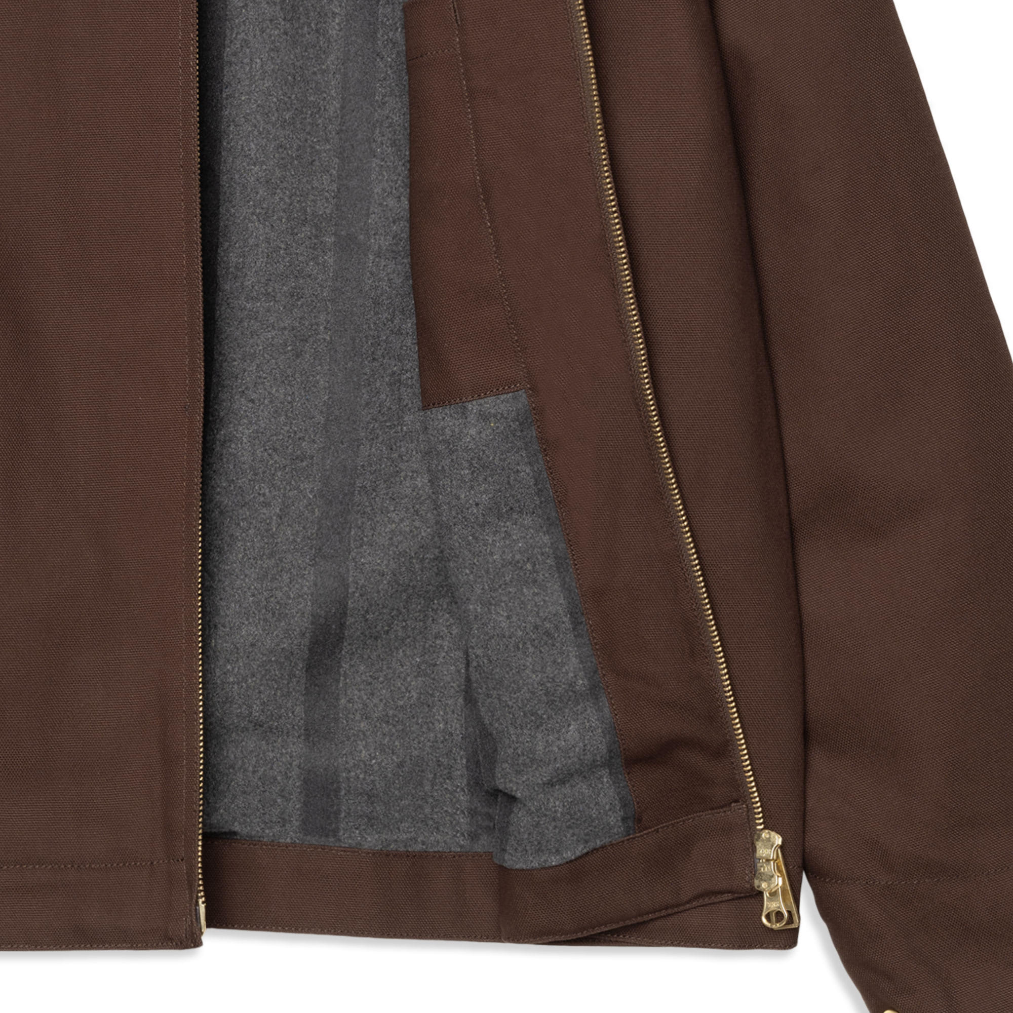 Carhartt WIP Detroit Jacket Tobacco/Black rigid - Image 4
