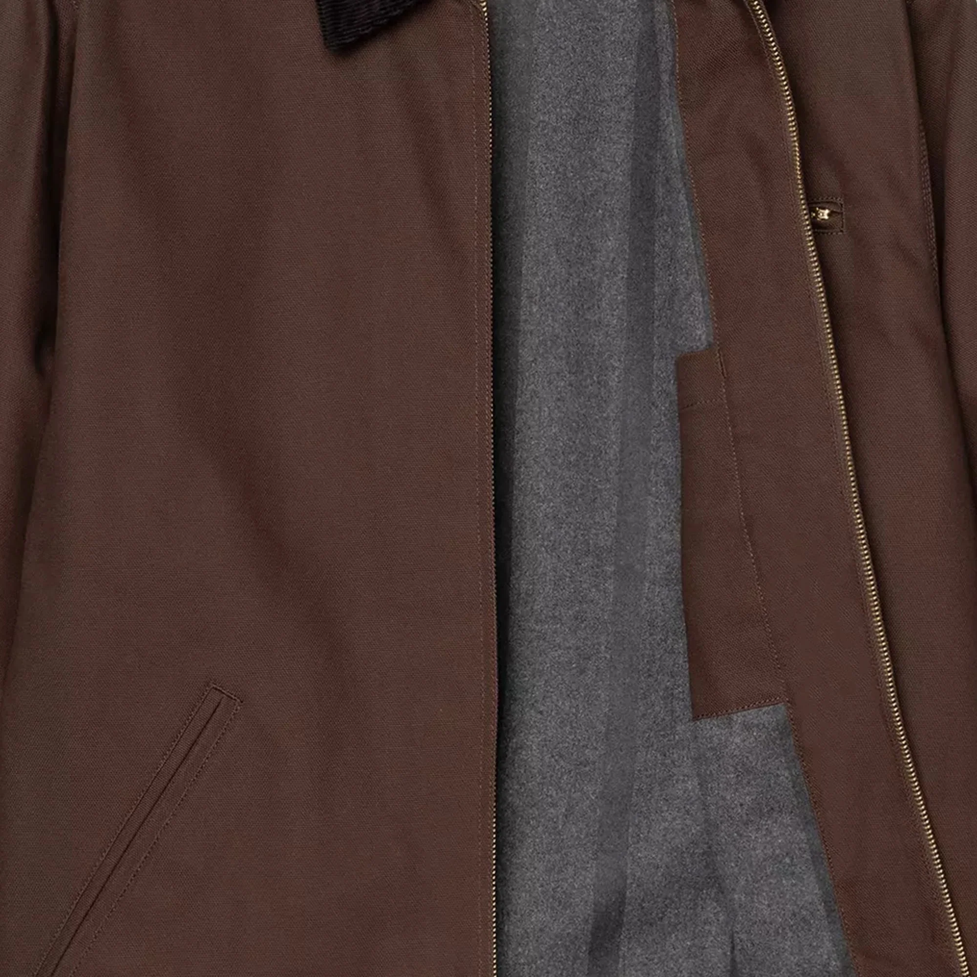 Carhartt WIP Detroit Jacket Tobacco/Black rigid - Image 5
