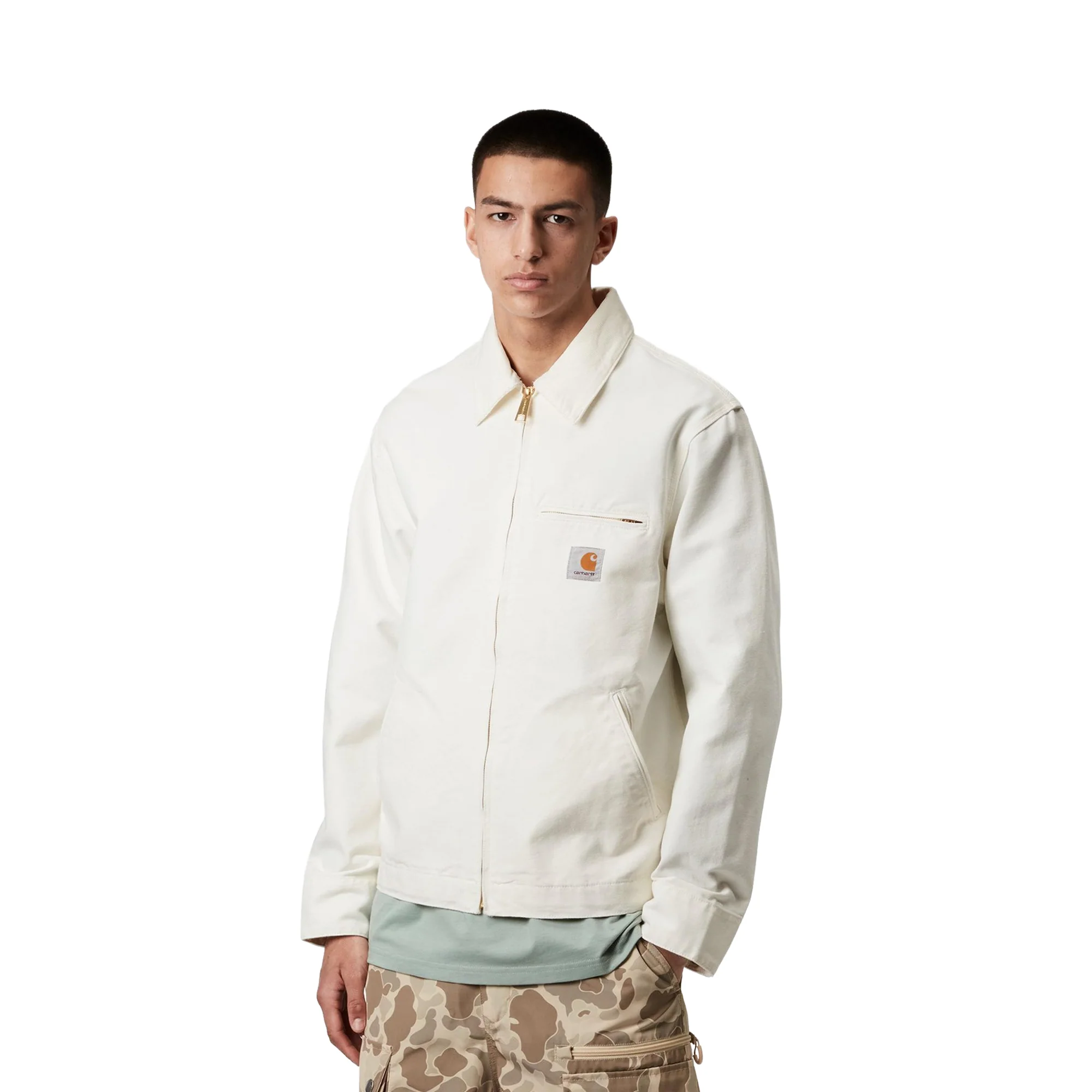Carhartt WIP Detroit Jacket Wax/Wax rinsed - Image 2
