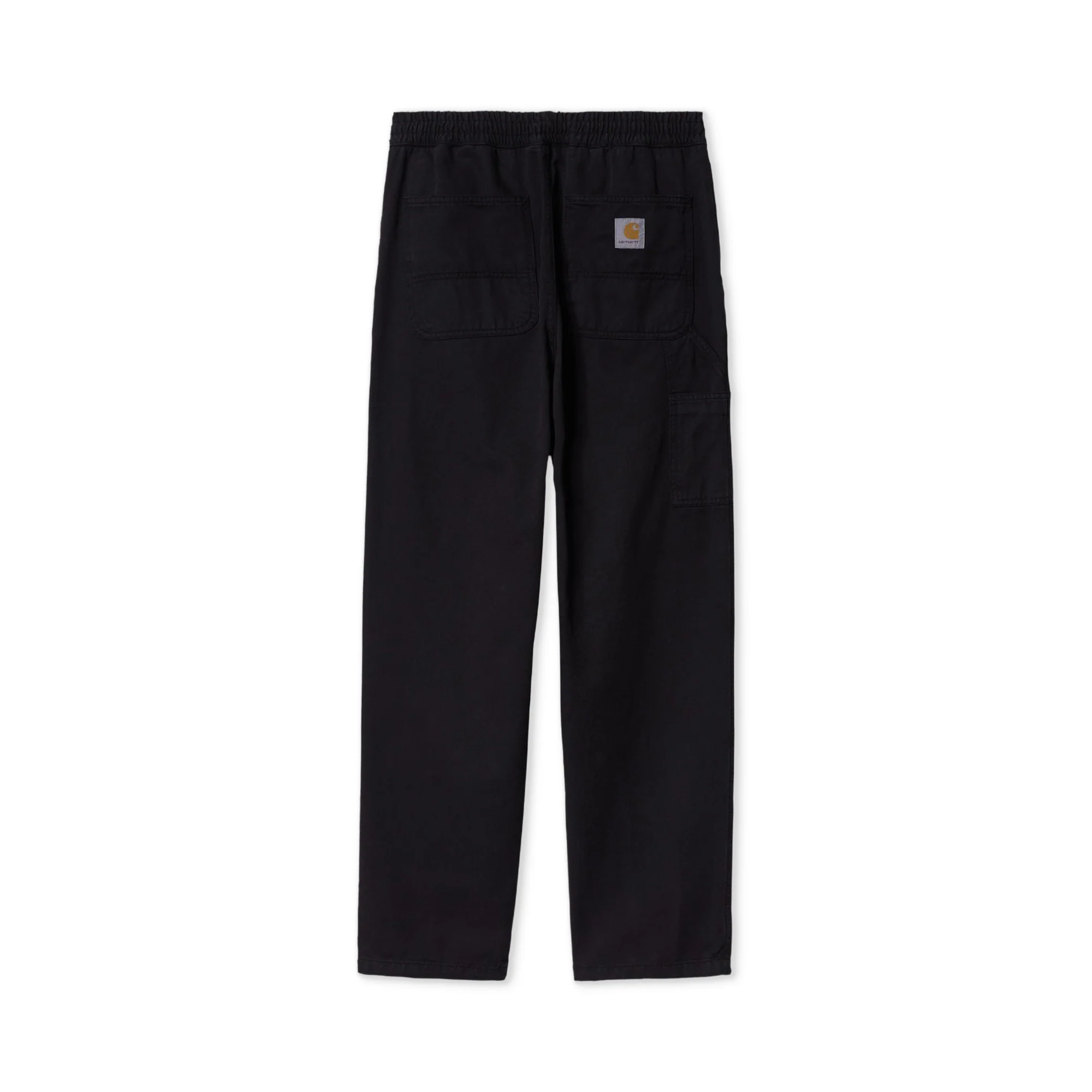Carhartt WIP Flint Pant Black garment dyed - Image 4