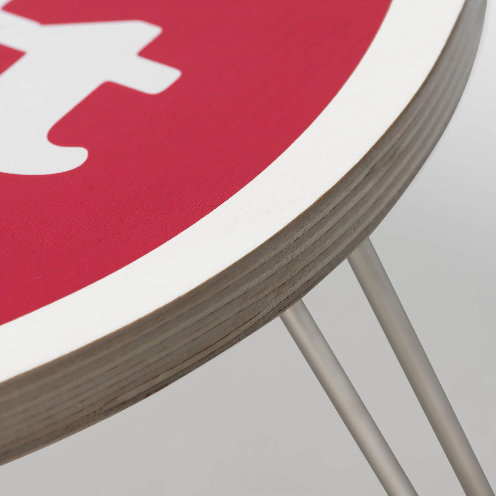 Carhartt WIP Heart Folding Table Scarlet/White - Image 3