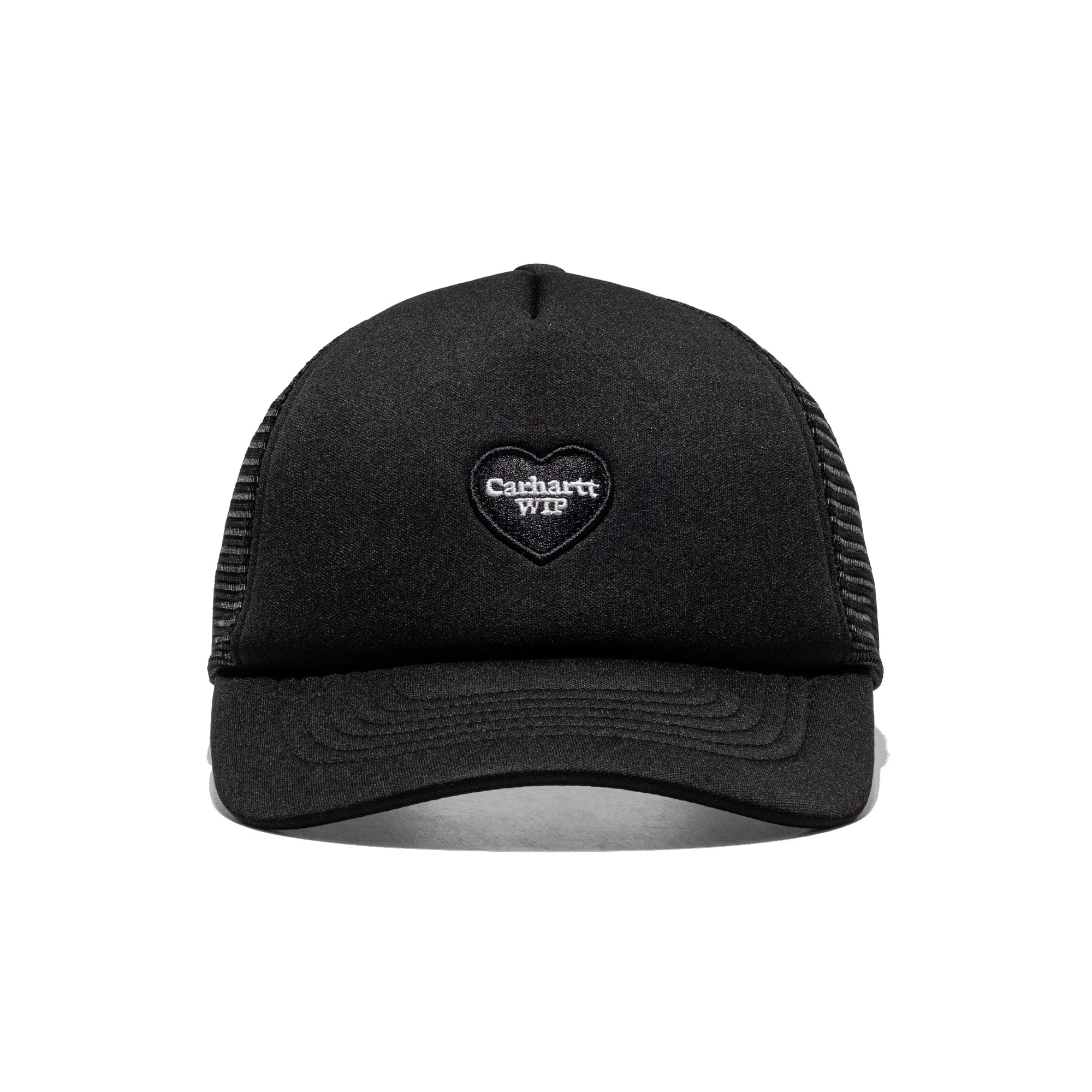 Carhartt WIP Heart Patch Trucker Cap Black
