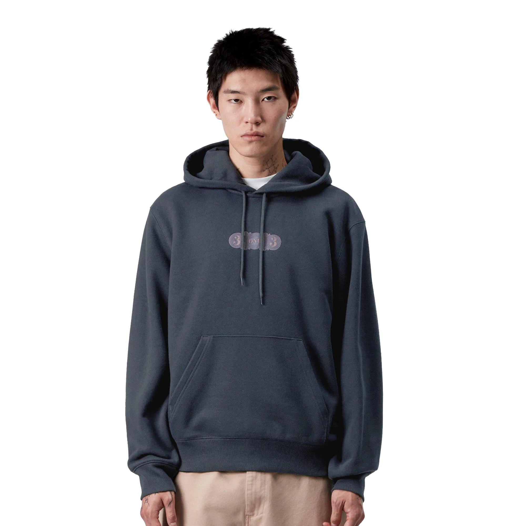 Carhartt WIP Hooded 3 One 3 Sweat Deep Night - Image 2