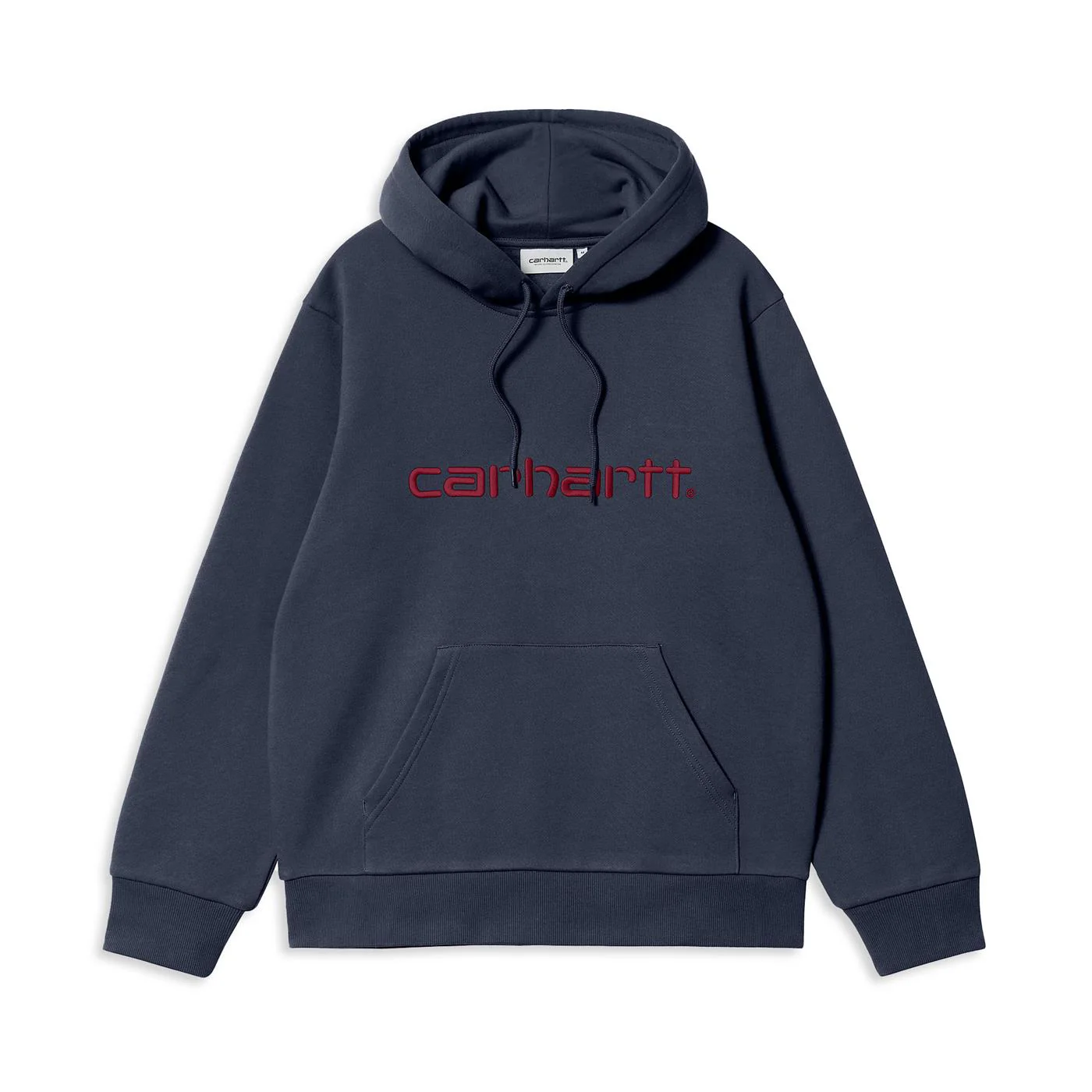 Carhartt WIP Hooded Carhartt Sweat Air Force Blue/Malbec