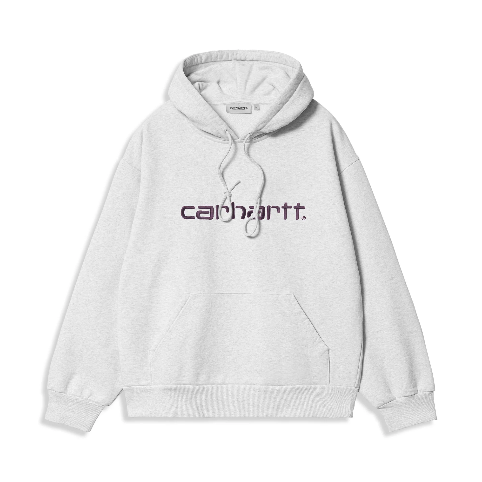 Carhartt WIP Hooded Carhartt Sweat Ash Heather/Cozy Purple