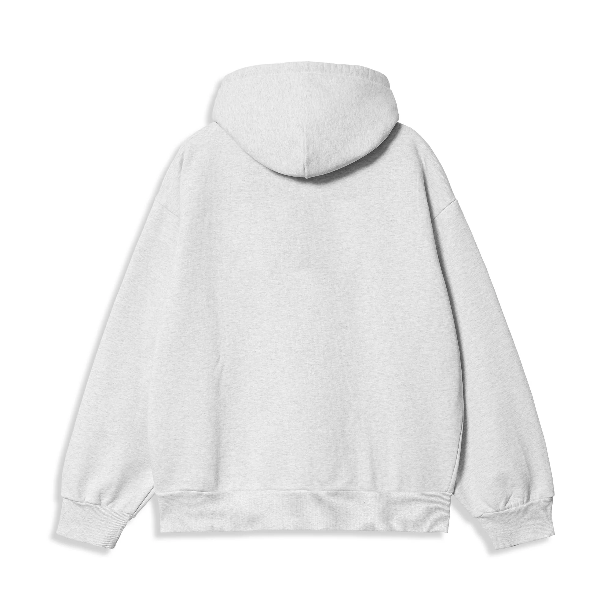 Carhartt WIP Hooded Carhartt Sweat Ash Heather/Cozy Purple - Image 2