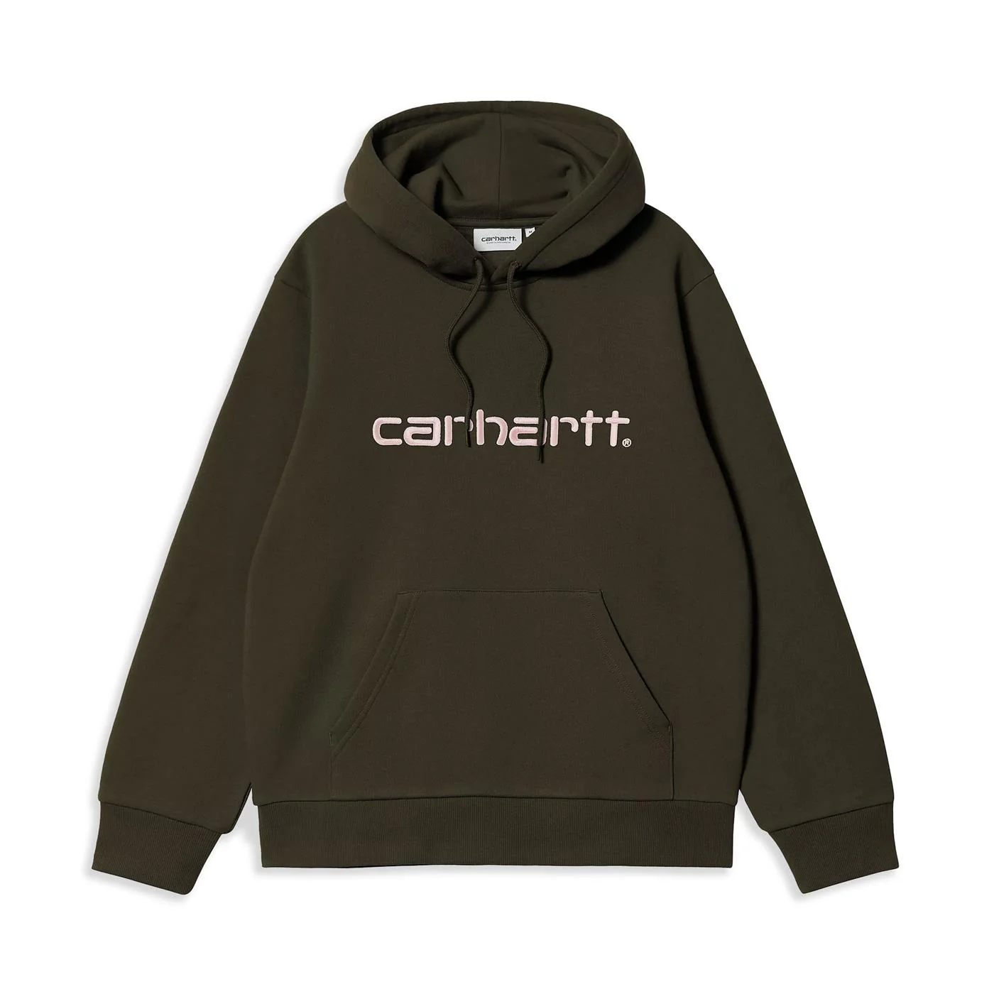 Carhartt WIP Hooded Carhartt Sweat Turtle/Air Pink