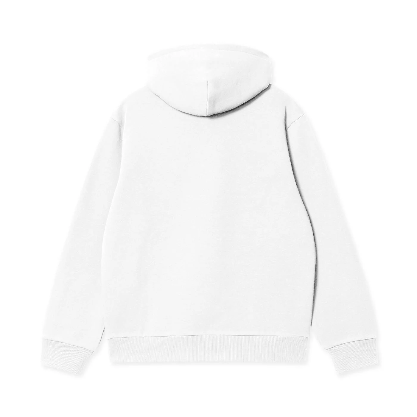 Carhartt WIP Hooded Carhartt Sweat White/Black - Image 4