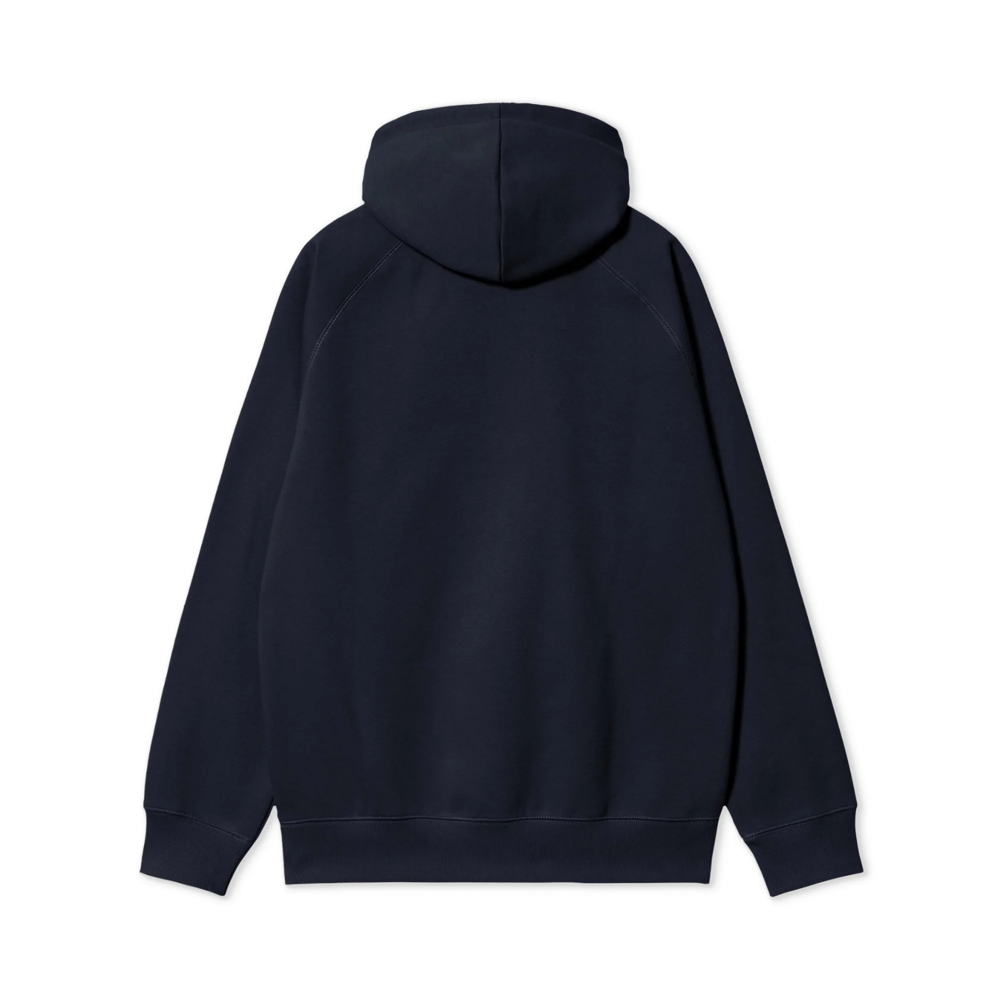 Carhartt WIP Hooded Chase Sweat Dark Navy/Gold - Image 4