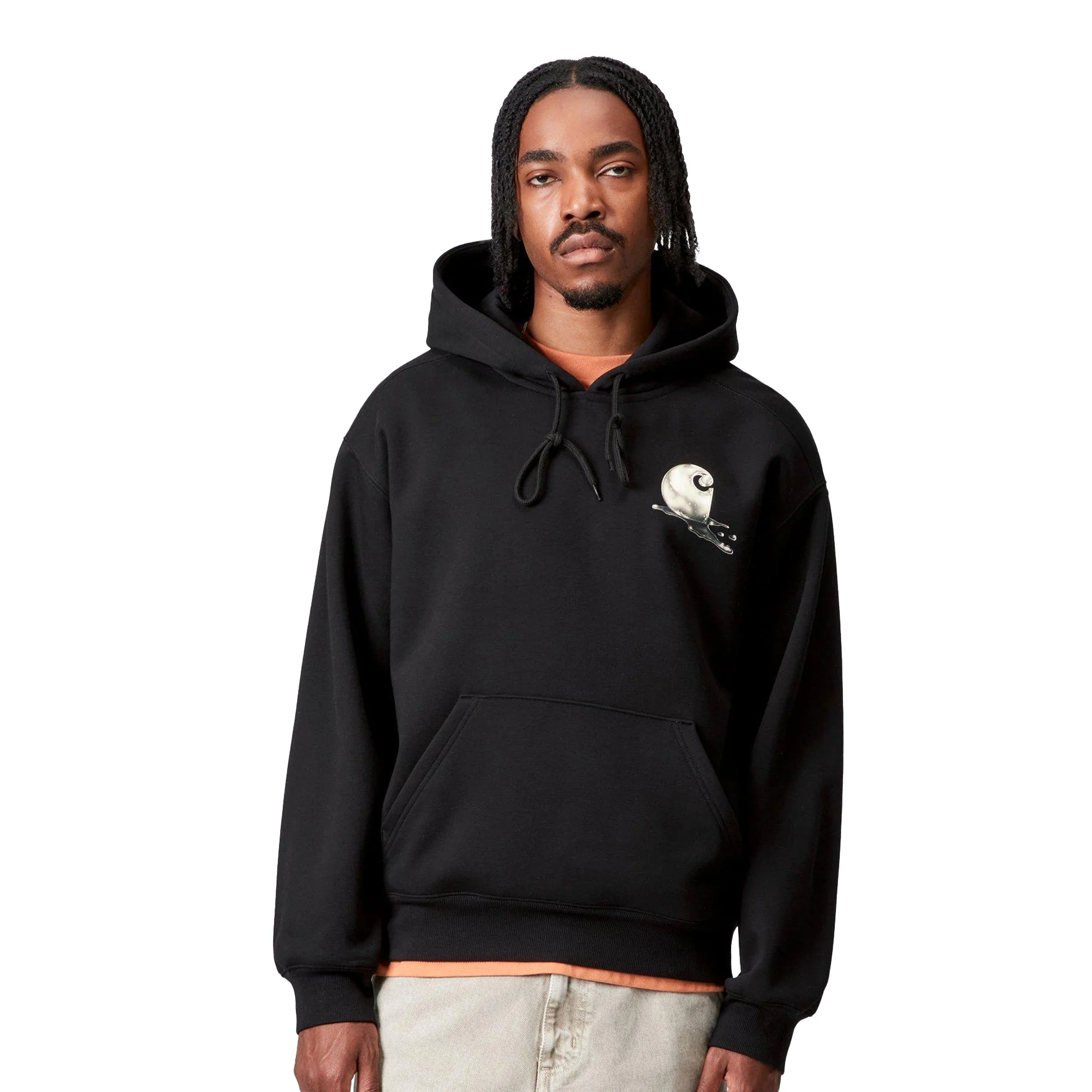 Carhartt WIP Hooded Jake Garcia Sweat Black