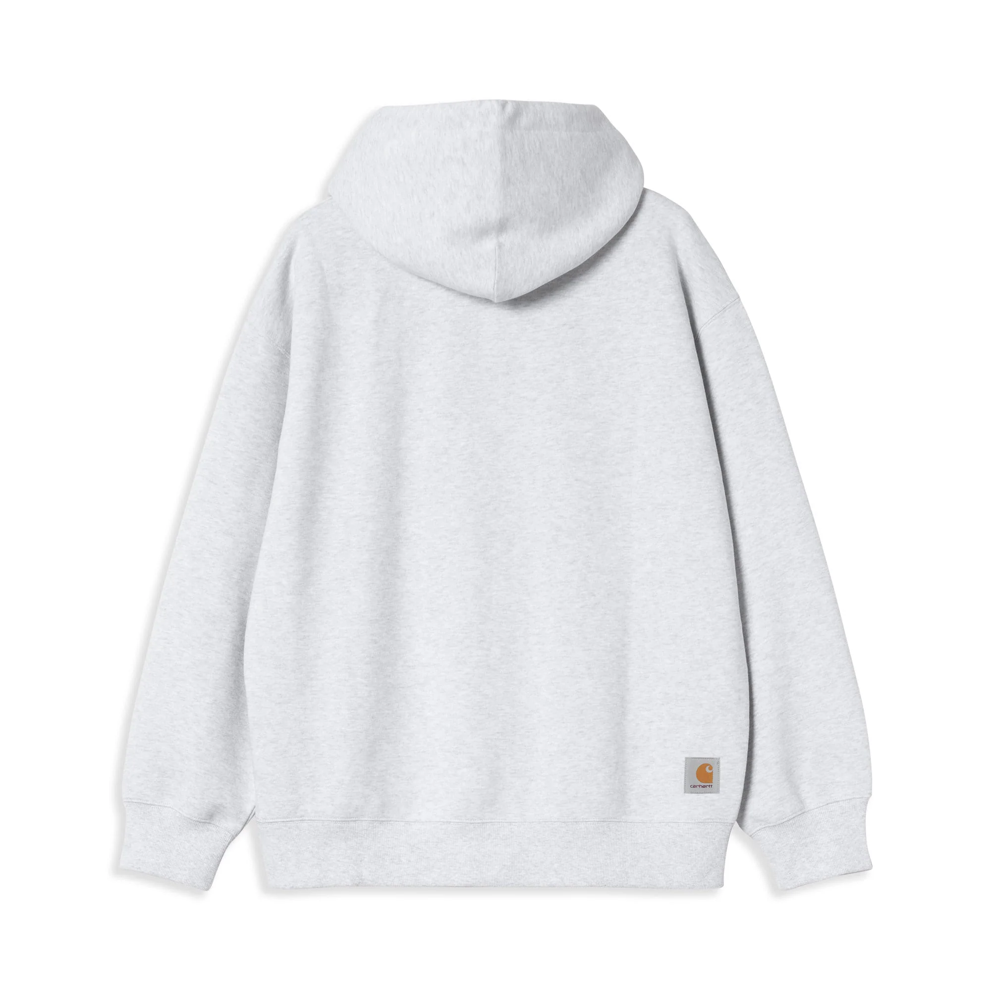 Carhartt WIP Hooded Mini Wip Sweat Jacket Ash Heather - Image 2